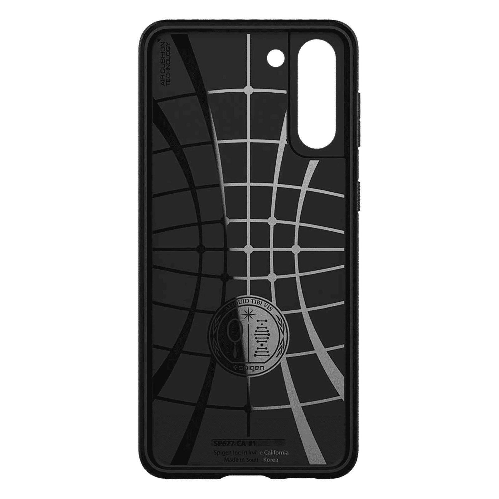 spigen Core Armor Thermoplastic Polyurethane Back Cover for Samsung Galaxy S21 Plus (Air Cushion Technology, Black)_5