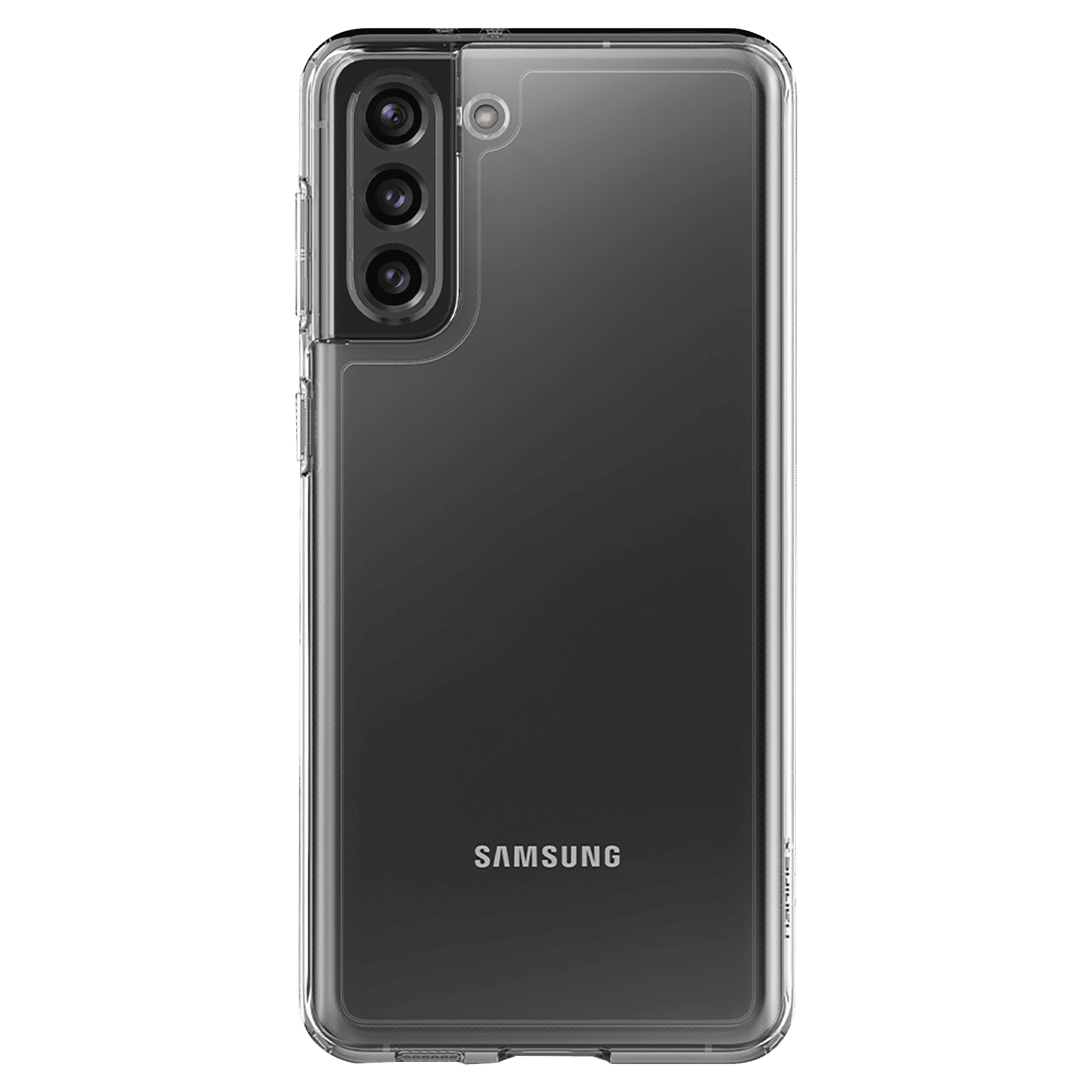 spigen Crystal Hybrid Polycarbonate and TPU Back Cover for Samsung Galaxy S21 Plus 5G (Air Cushion Technology, Clear)_3
