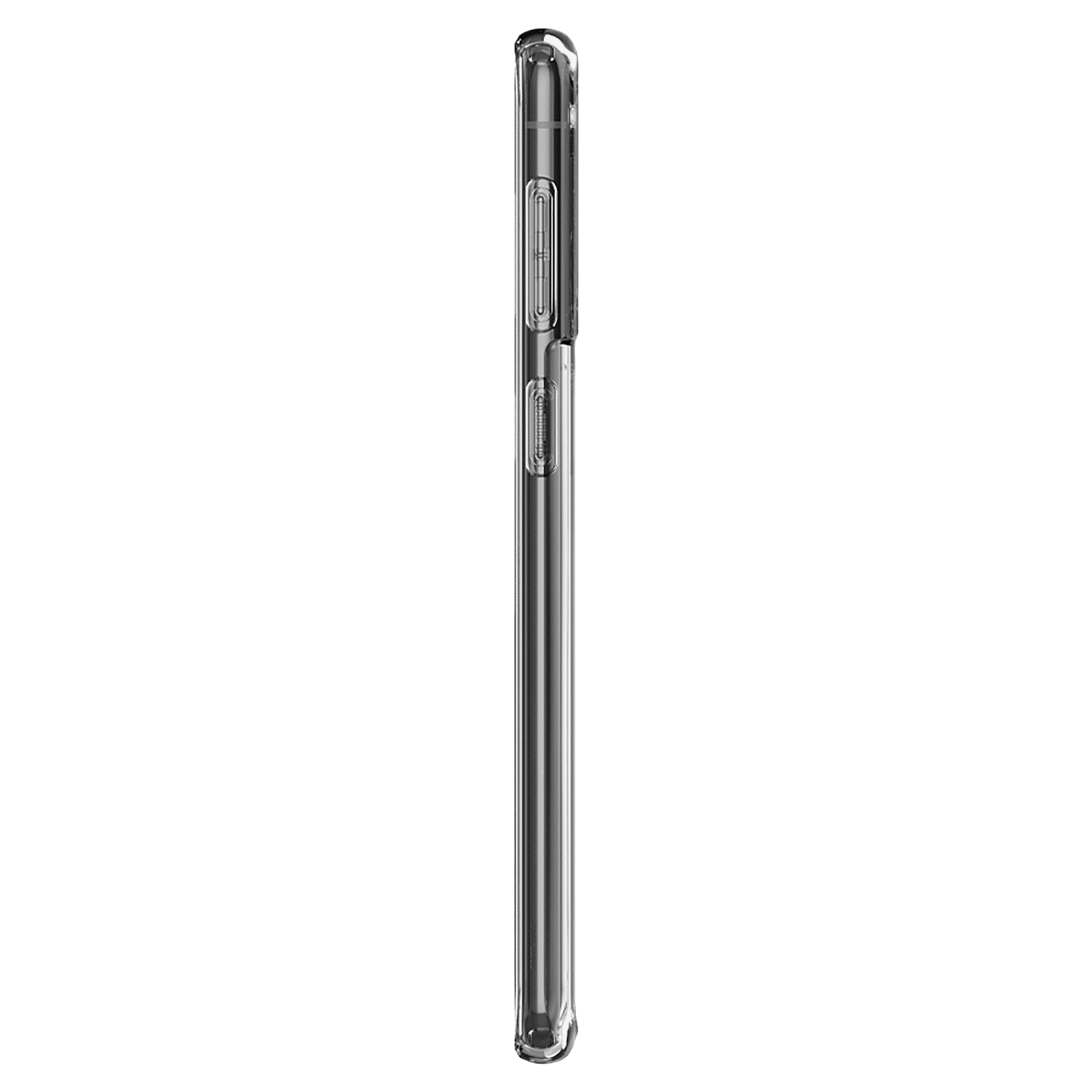 spigen Crystal Hybrid Polycarbonate and TPU Back Cover for Samsung Galaxy S21 Plus 5G (Air Cushion Technology, Clear)_4