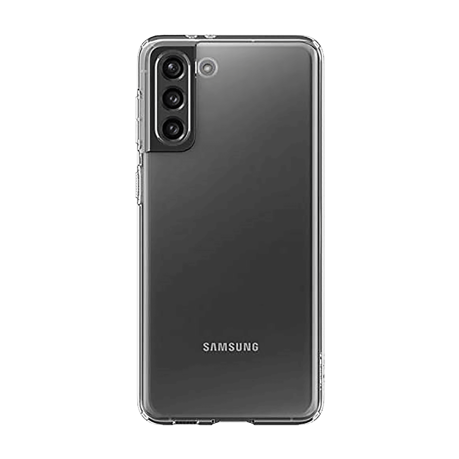 spigen Crystal Flex TPU Back Cover for Samsung Galaxy S21 Plus (Camera Protection, Crystal Clear)_3