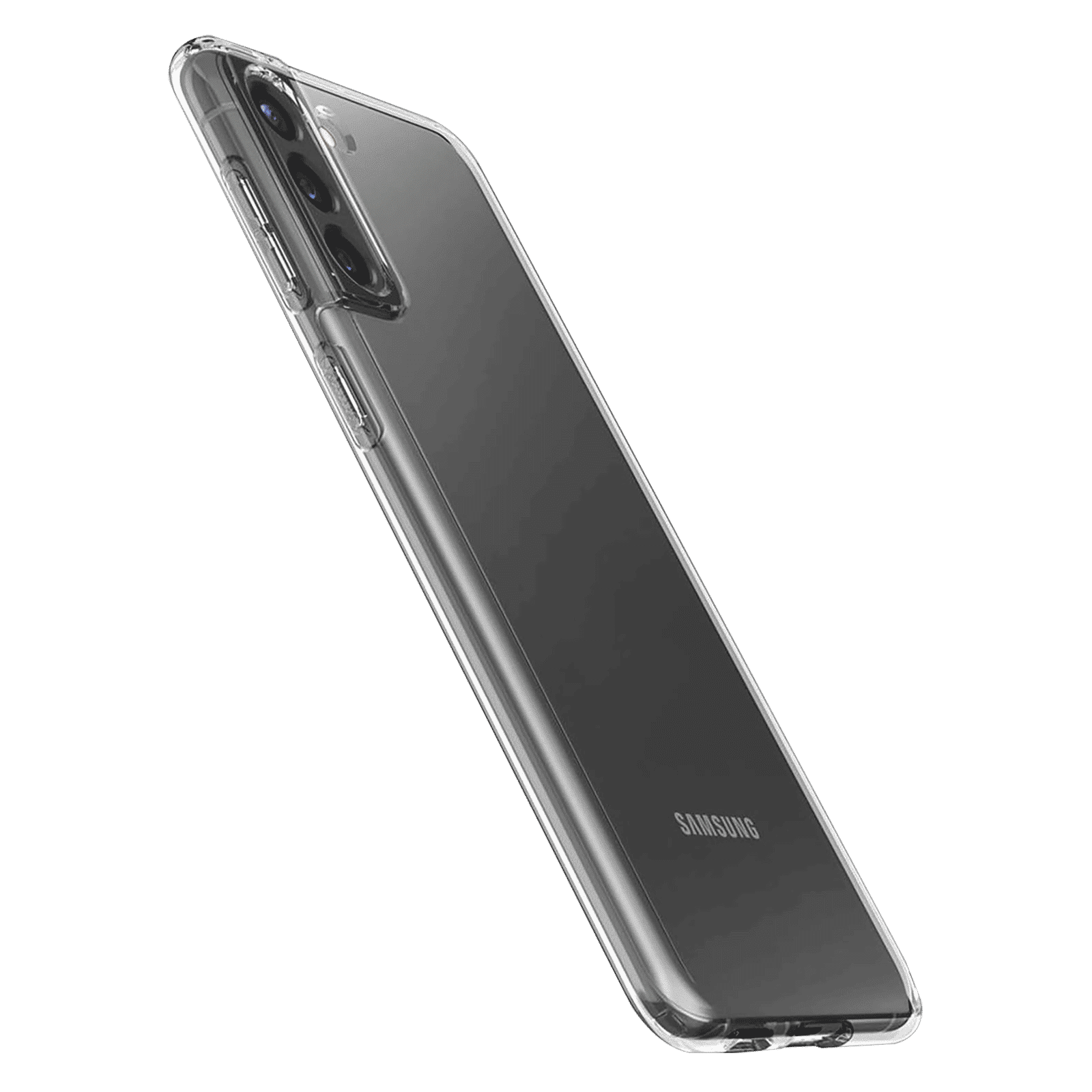 spigen Crystal Flex TPU Back Cover for Samsung Galaxy S21 Plus (Camera Protection, Crystal Clear)_7