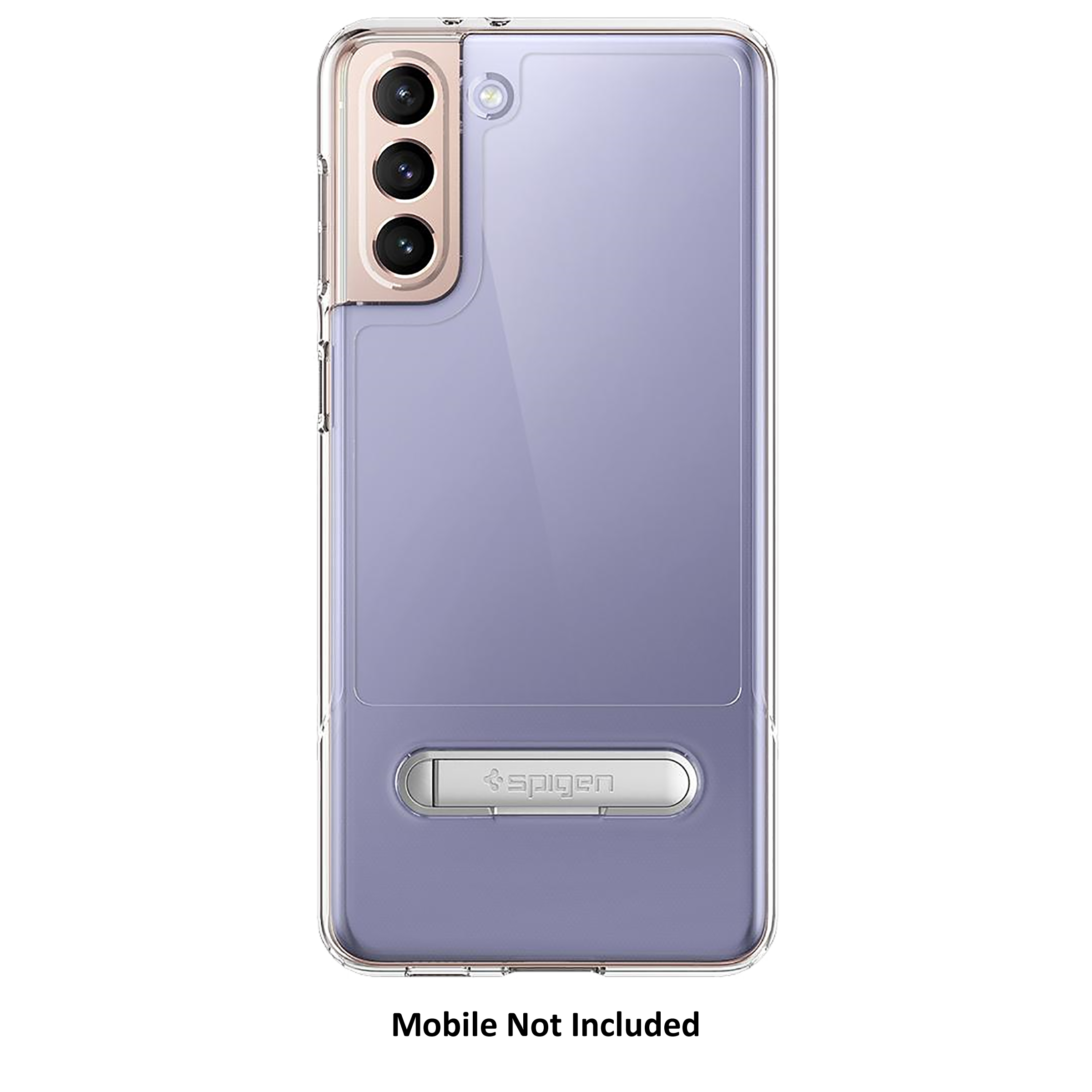 spigen Slim Armor TPU & Polycarbonate Back Case with Stand for SAMSUNG Galaxy S21 Plus (Wireless Charging Compatible, Crystal Clear)_7