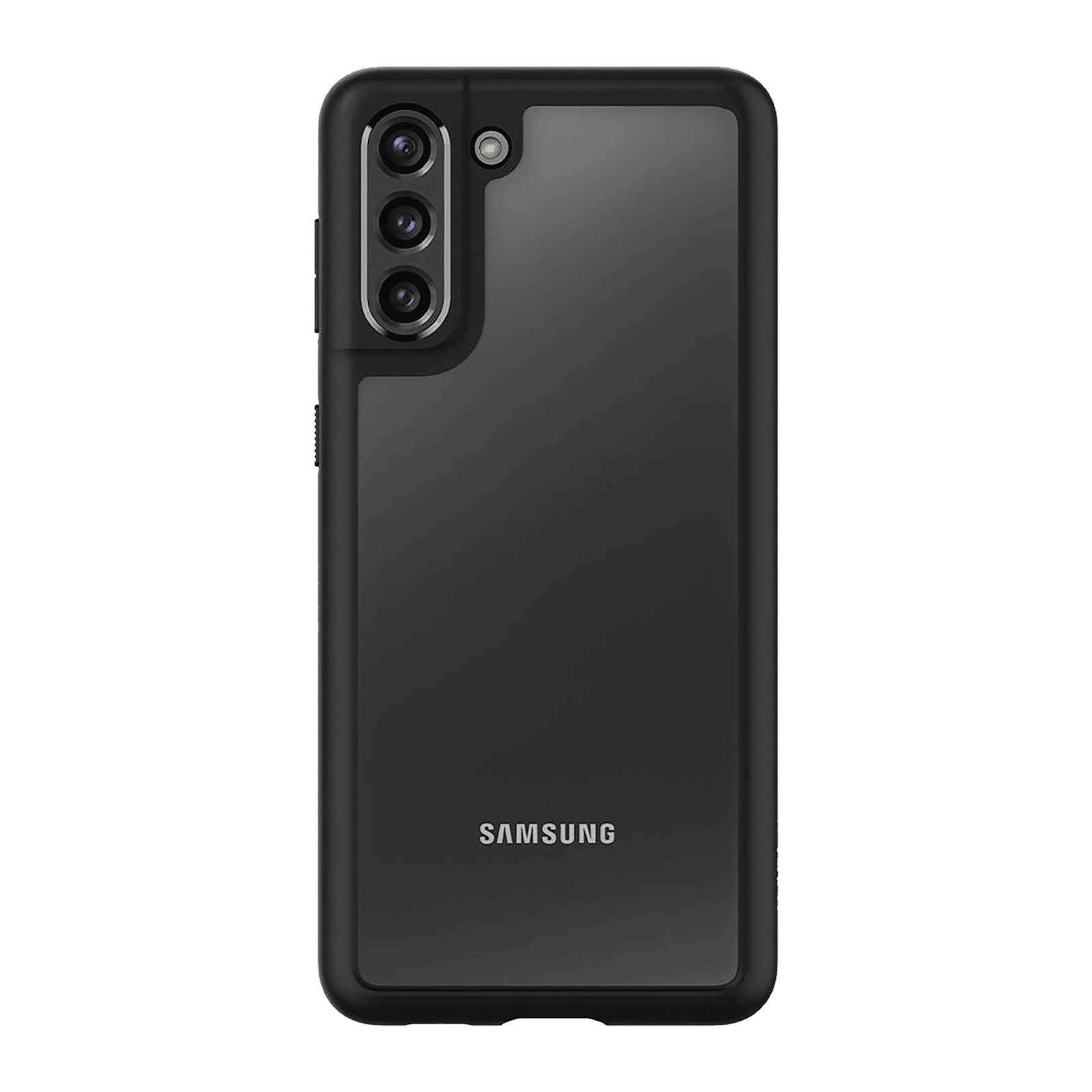 spigen Ultra Hybrid Hard Polycarbonate & TPU Back Cover for SAMSUNG Galaxy S21 Plus (Air Cushion Technology, Matte Black)_3