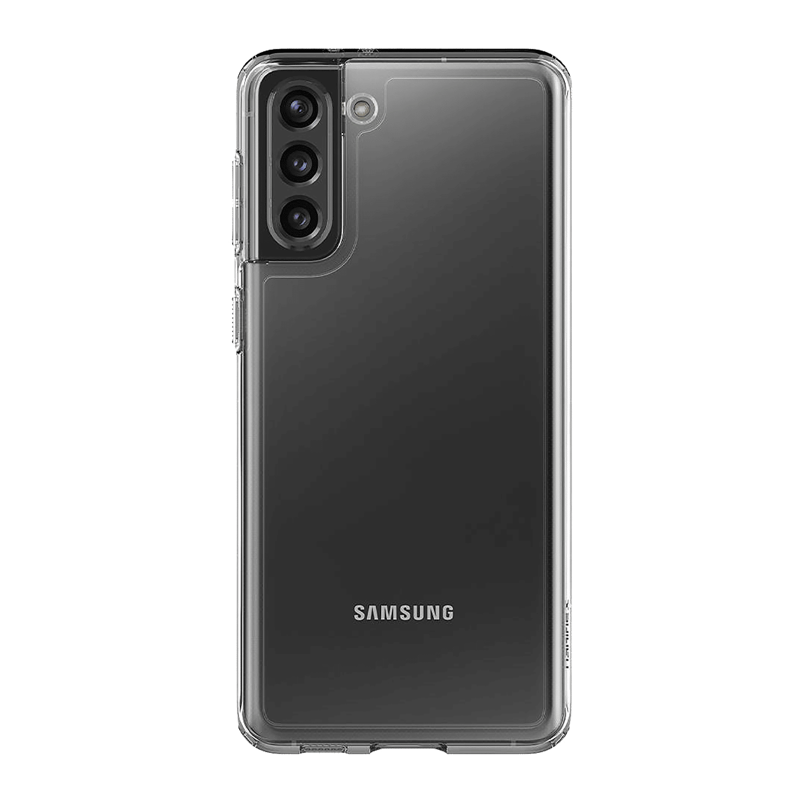 spigen Thin Fit Polycarbonate & TPU Back Cover for SAMSUNG Galaxy S21 Plus (Air Cushion Technology, Crystal Clear)_3