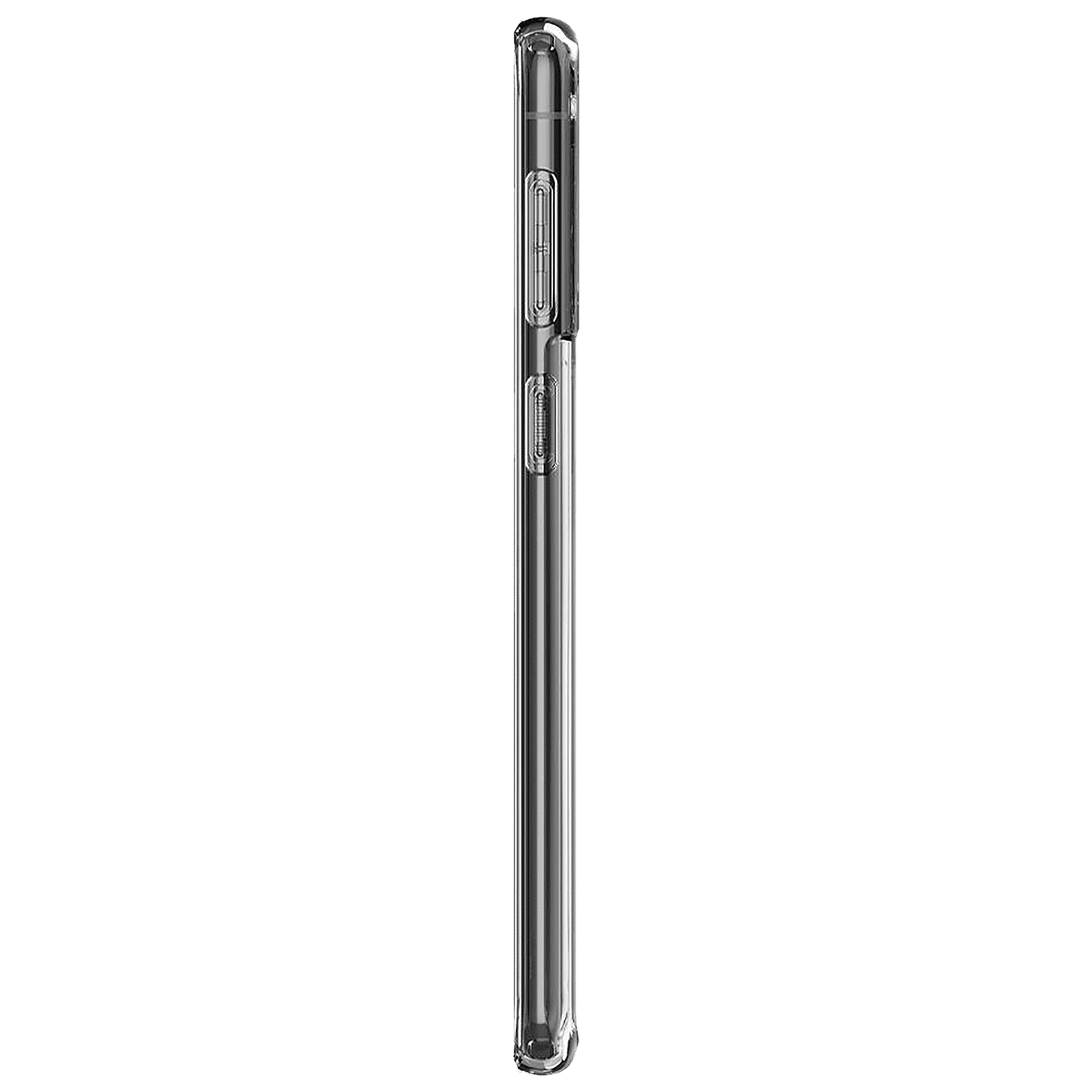 spigen Thin Fit Polycarbonate & TPU Back Cover for SAMSUNG Galaxy S21 Plus (Air Cushion Technology, Crystal Clear)_4