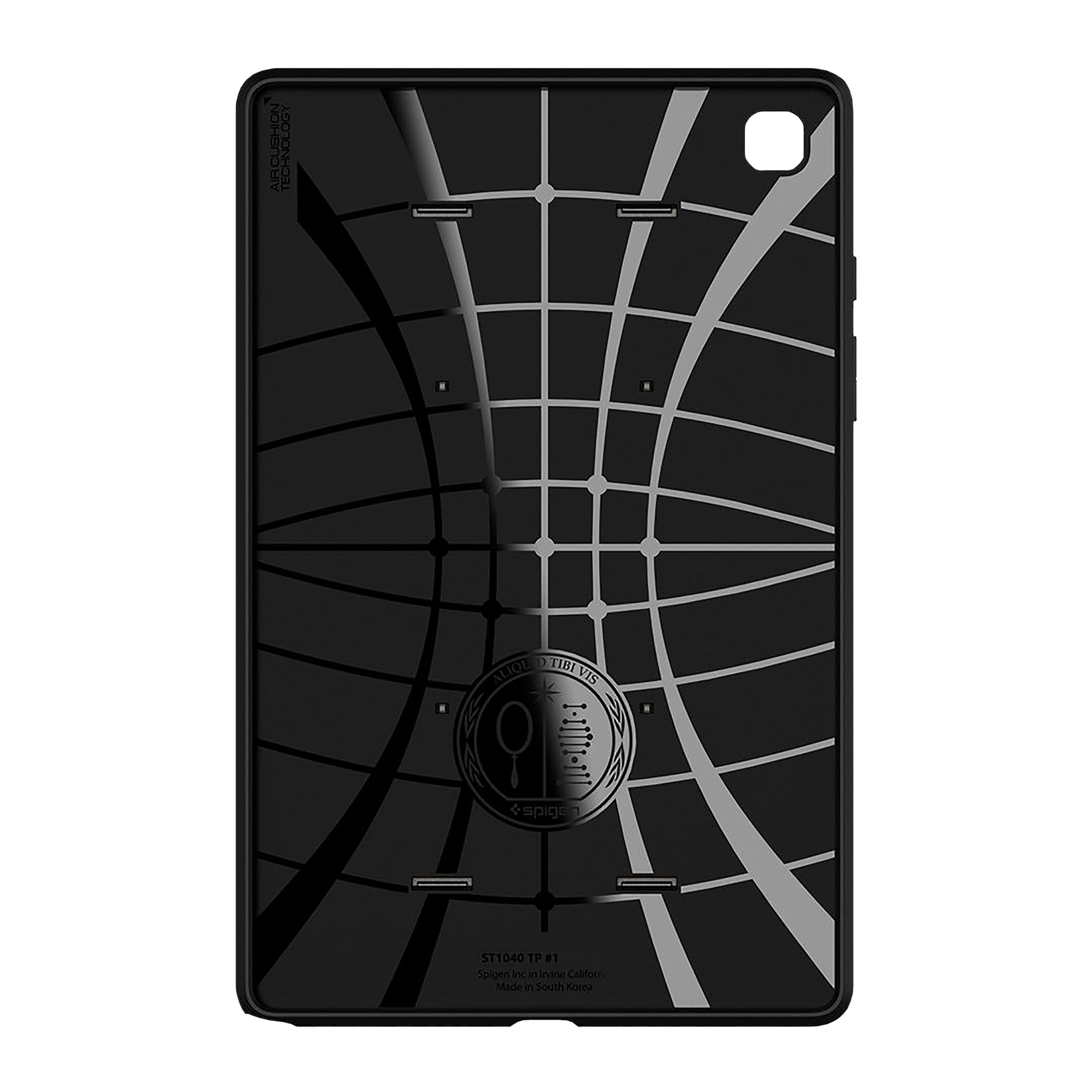 spigen Tough Armor Pro Polycarbonate Back Cover for SAMSUNG Galaxy Tab A7 (Shock Absorbent, Gunmetal)_5