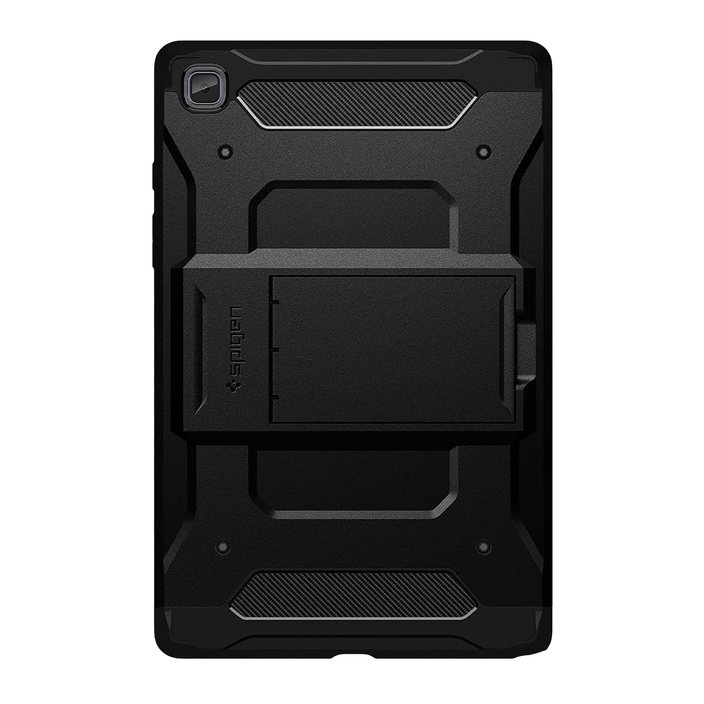 spigen Tough Armor Pro TPU & Polycarbonate Back Cover for SAMSUNG Galaxy Tab A7 (Shock Absorbent, Black)_3
