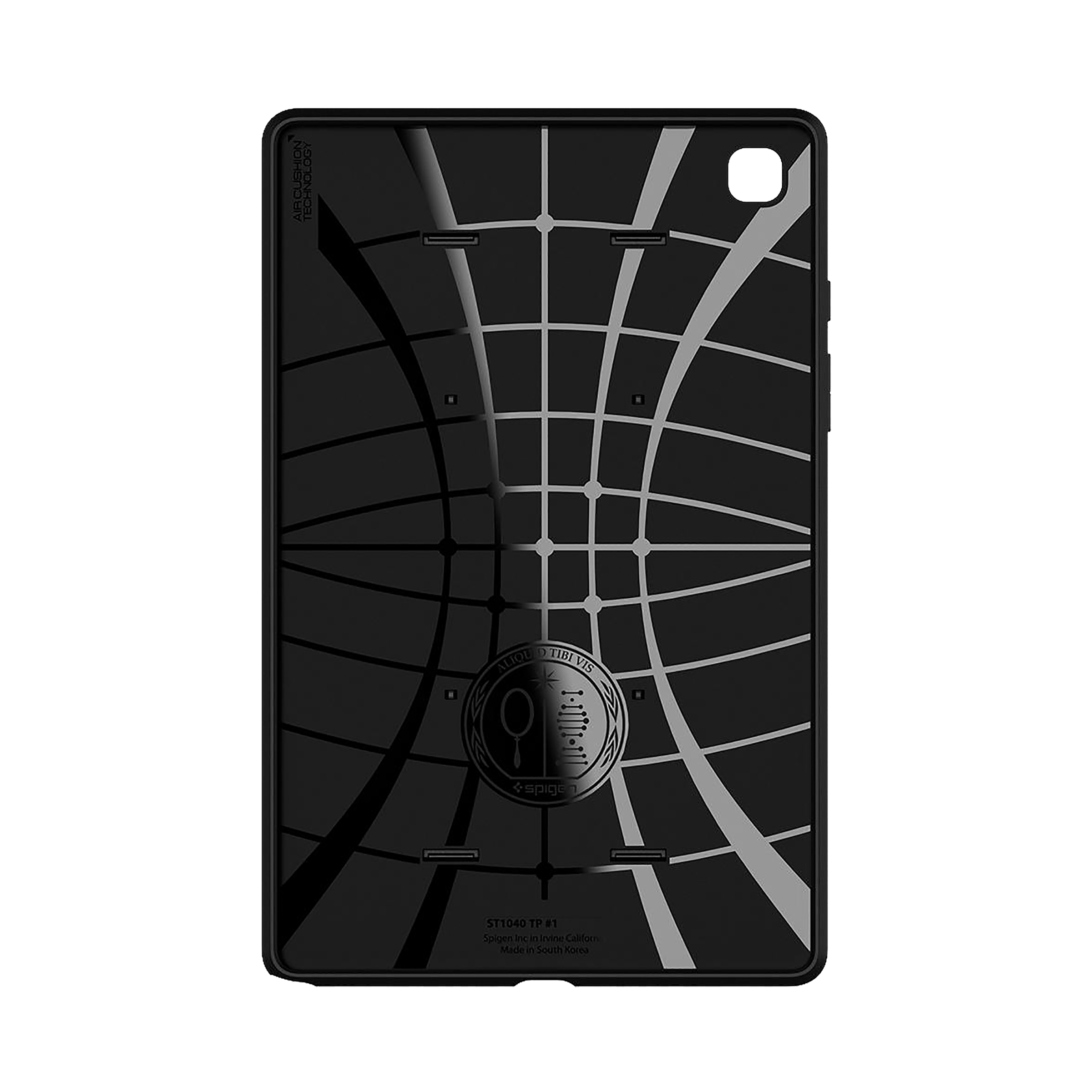 spigen Tough Armor Pro TPU & Polycarbonate Back Cover for SAMSUNG Galaxy Tab A7 (Shock Absorbent, Black)_5