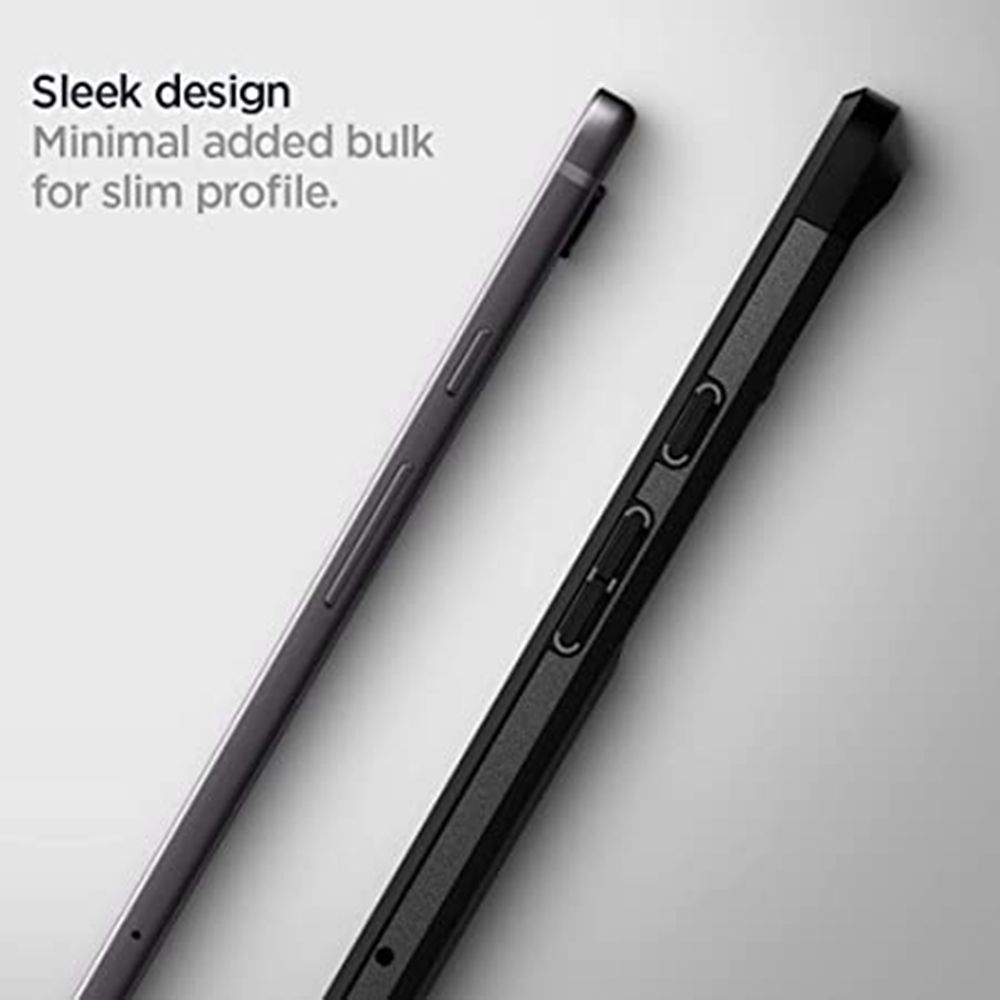 spigen Tough Armor Pro TPU & Polycarbonate Back Cover for SAMSUNG Galaxy Tab A7 (Shock Absorbent, Black)_7
