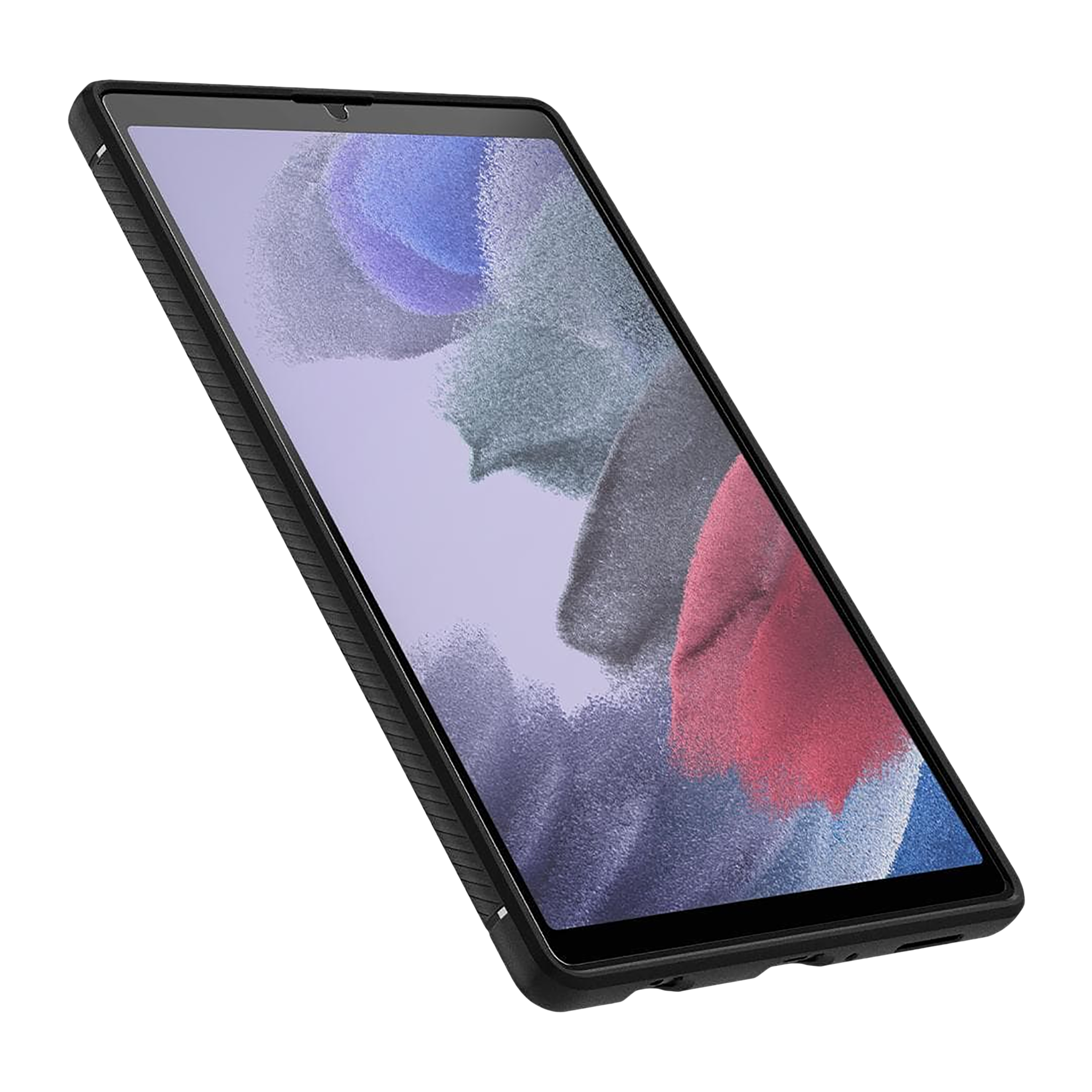 spigen Rugged Armor TPU Back Cover for SAMSUNG Galaxy Tab A7 Lite (Wireless Charging Compatible, Matte Black)_14