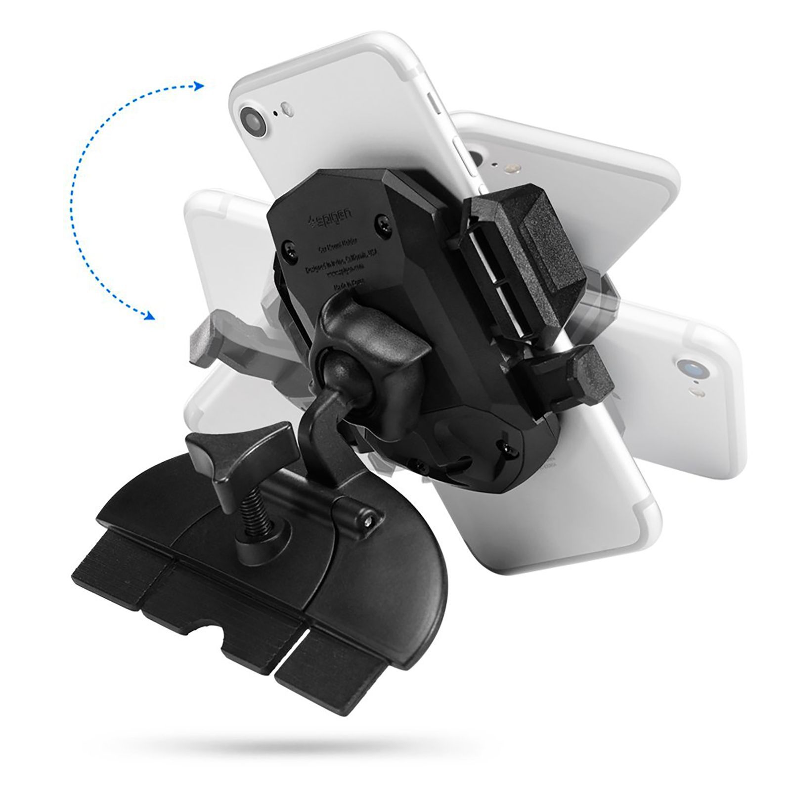 spigen Dashboard Mobile Holder (Rotation Ball, 000CG21160, Black) spigen Dashboard Mobile Holder (Rotation Ball, 000CG21160, Black)_8