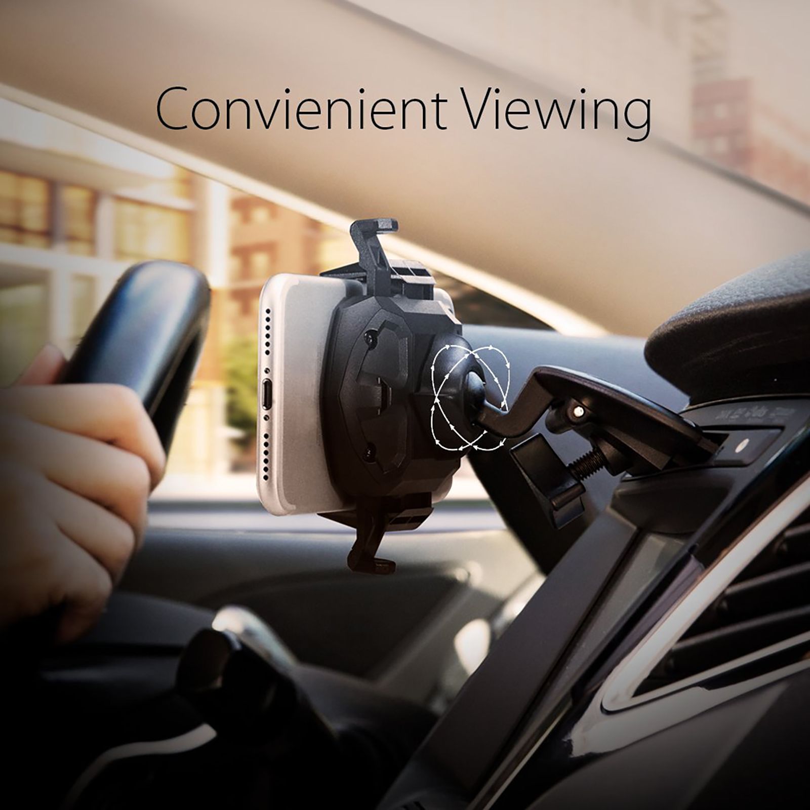 spigen Dashboard Mobile Holder (Rotation Ball, 000CG21160, Black) spigen Dashboard Mobile Holder (Rotation Ball, 000CG21160, Black)_10