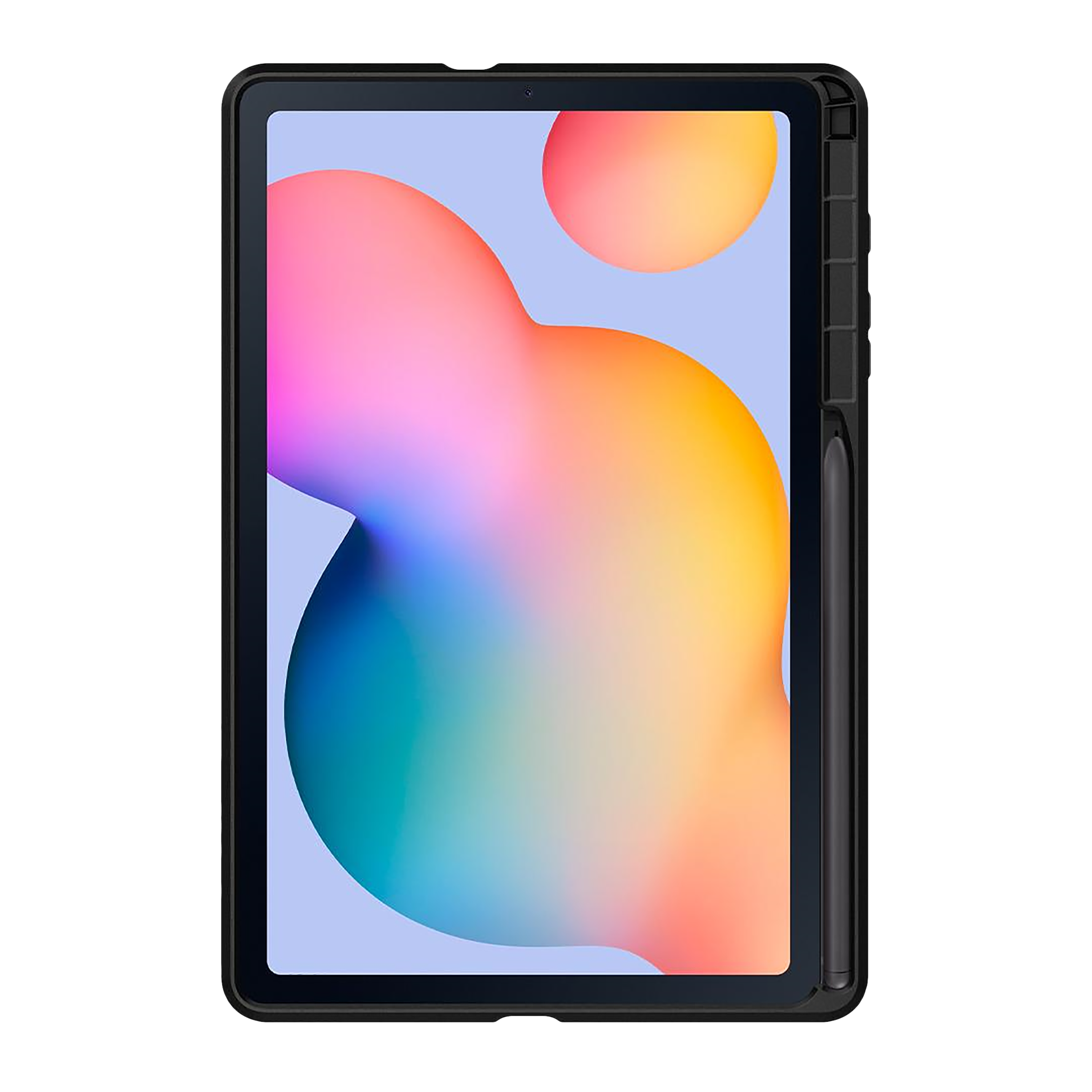 spigen Tough Armor Pro TPU & Polycarbonate Back Cover for SAMSUNG Galaxy Tab S6 Lite (Support S Pen Holder, Black)_16