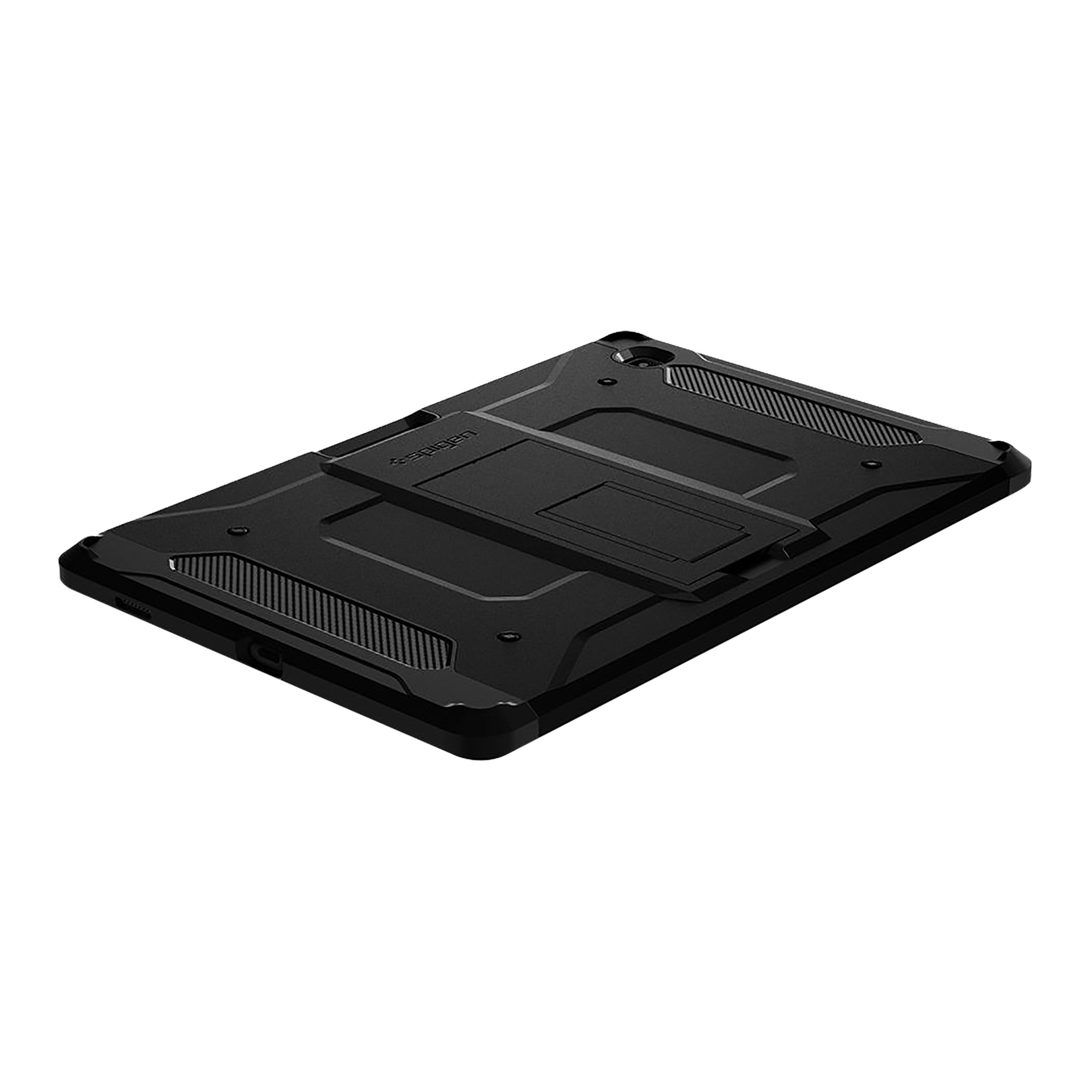 spigen Tough Armor Pro TPU & Polycarbonate Back Cover for SAMSUNG Galaxy Tab S6 Lite (Support S Pen Holder, Black)_7