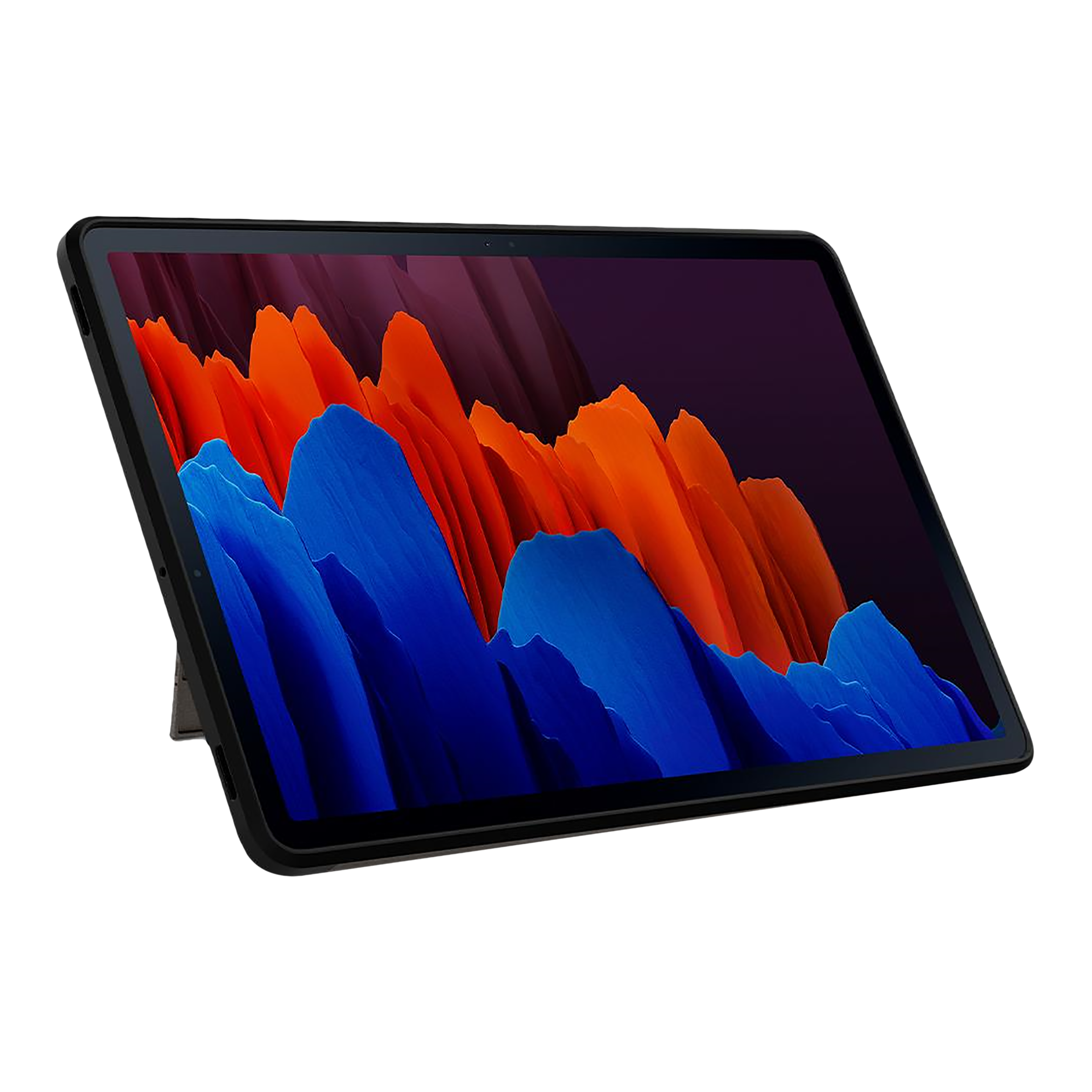 spigen Tough Armor Pro Polycarbonate Back Cover for SAMSUNG Galaxy Tab S8 Plus, Tab S7 Plus (Built-In Pen Storage, Gunmetal)_9