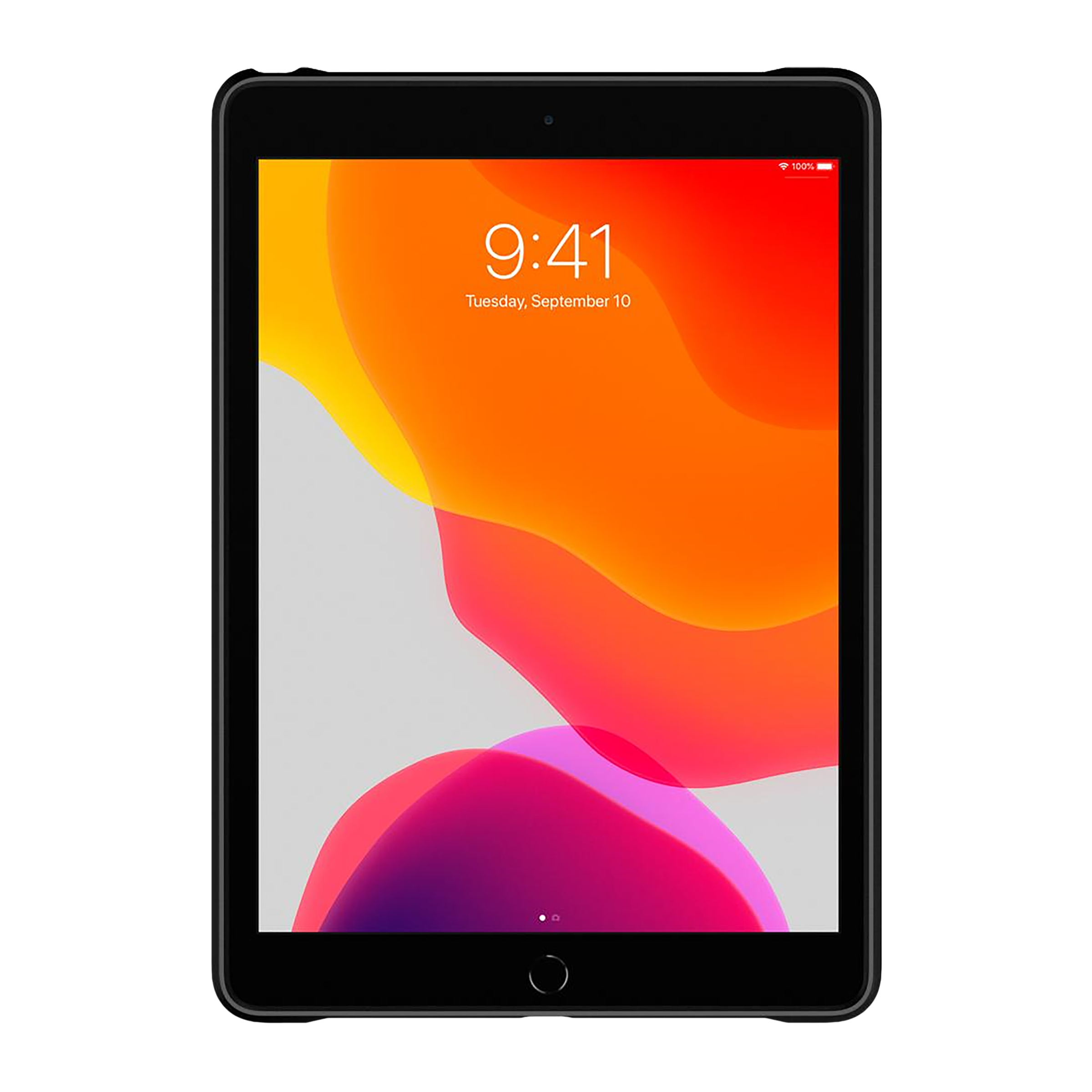 spigen Tough Armor Hard Polycarbonate Back Cover for Apple iPad 10.2 Inch (2021/2020/2019) (Dual Layered Back Protection, Gunmetal)_14