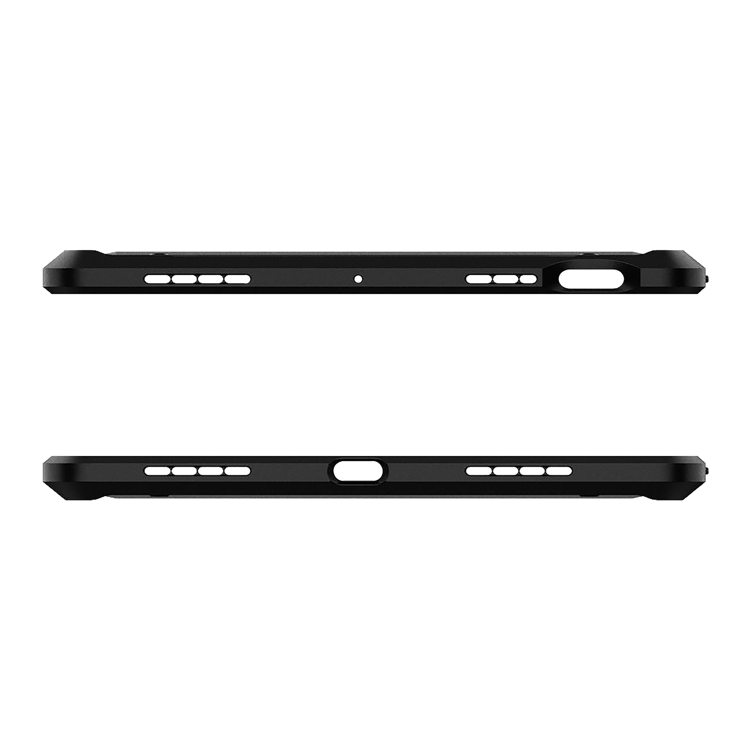 spigen Tough Armor Pro Polycarbonate Back Cover for Apple iPad Air 10.9 Inch (Raised Edges, Gunmetal)_17