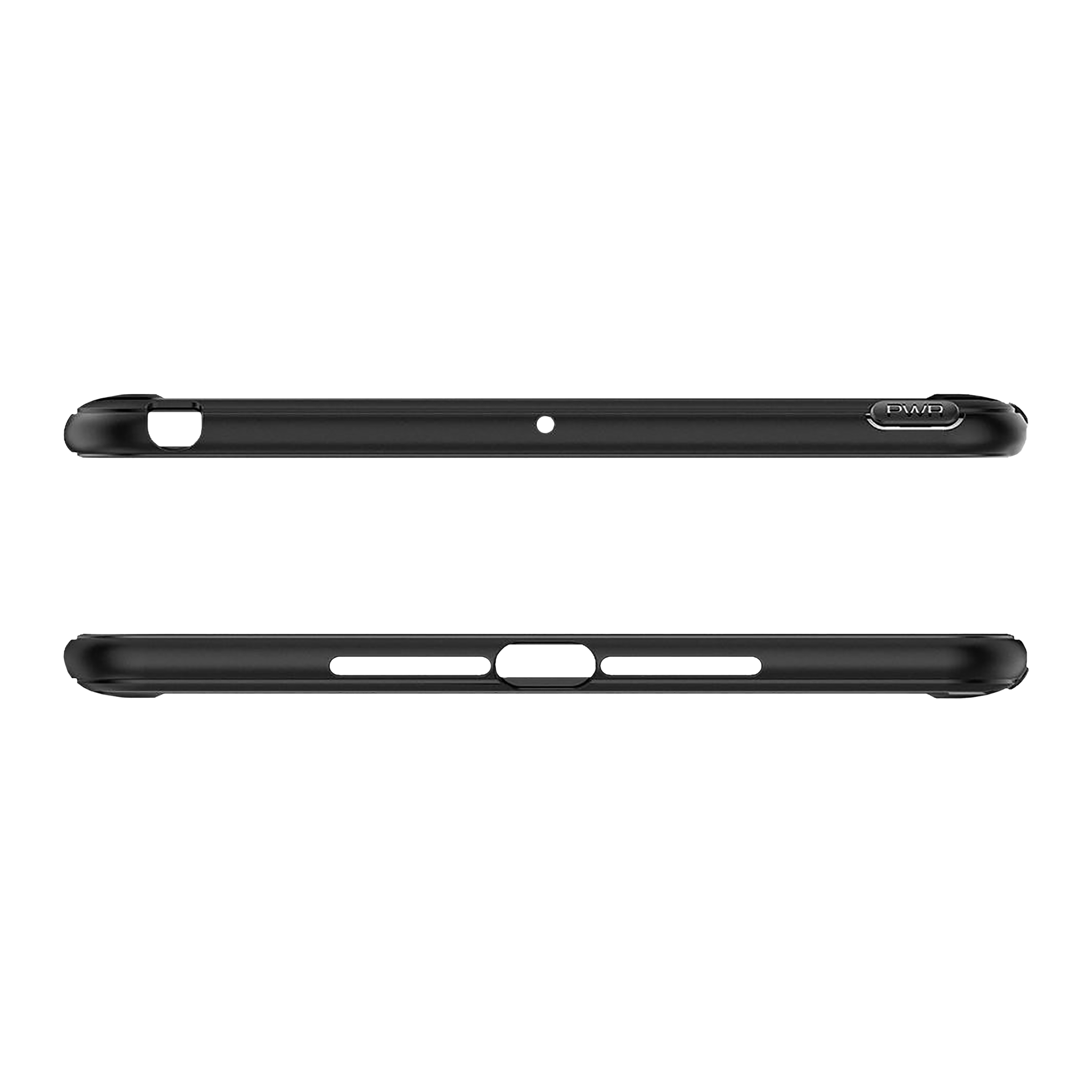 spigen Rugged Armor TPU Back Case for Apple iPad Mini 5 (Air Cushion Technology, Black)_12