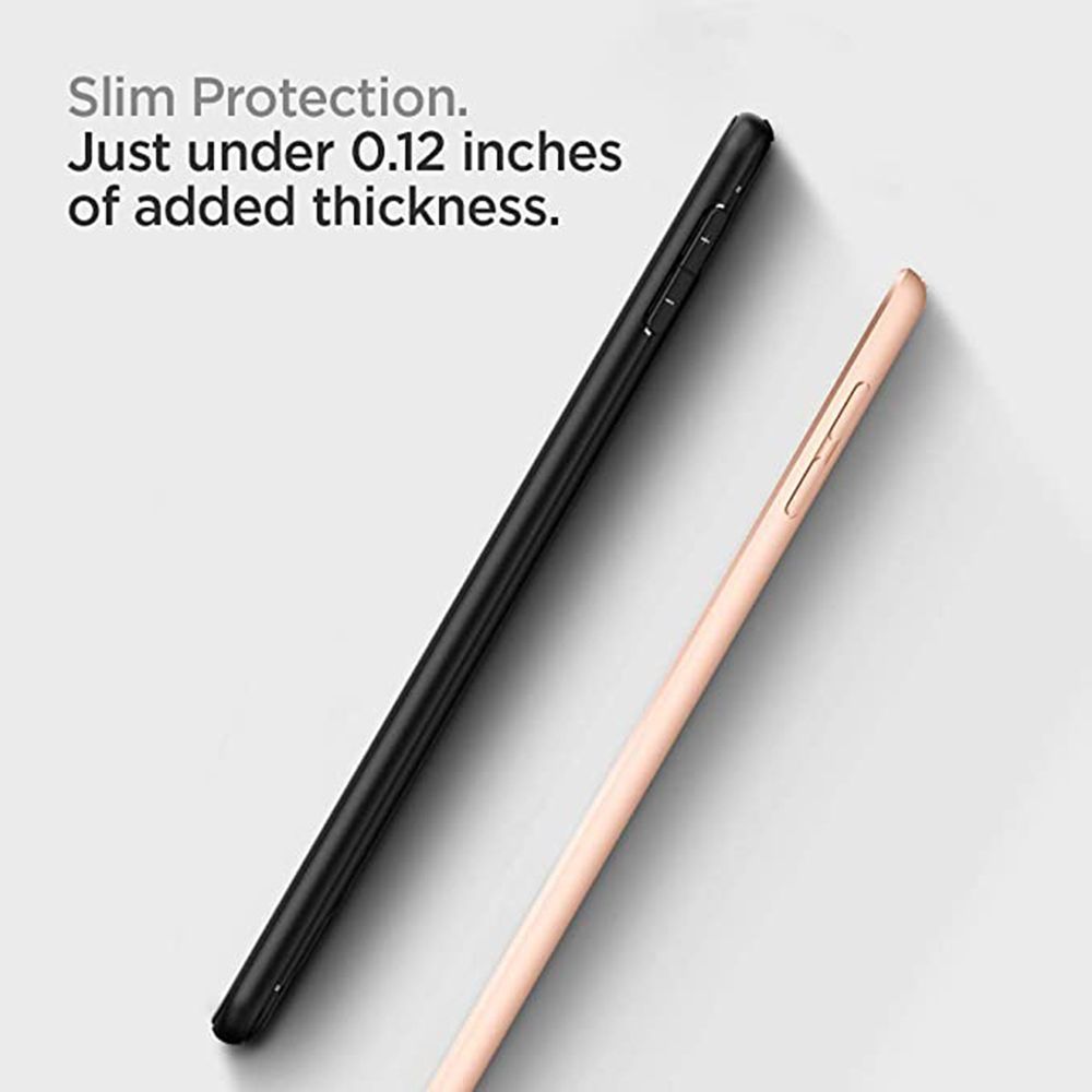 spigen Rugged Armor TPU Back Case for Apple iPad Mini 5 (Air Cushion Technology, Black)_9