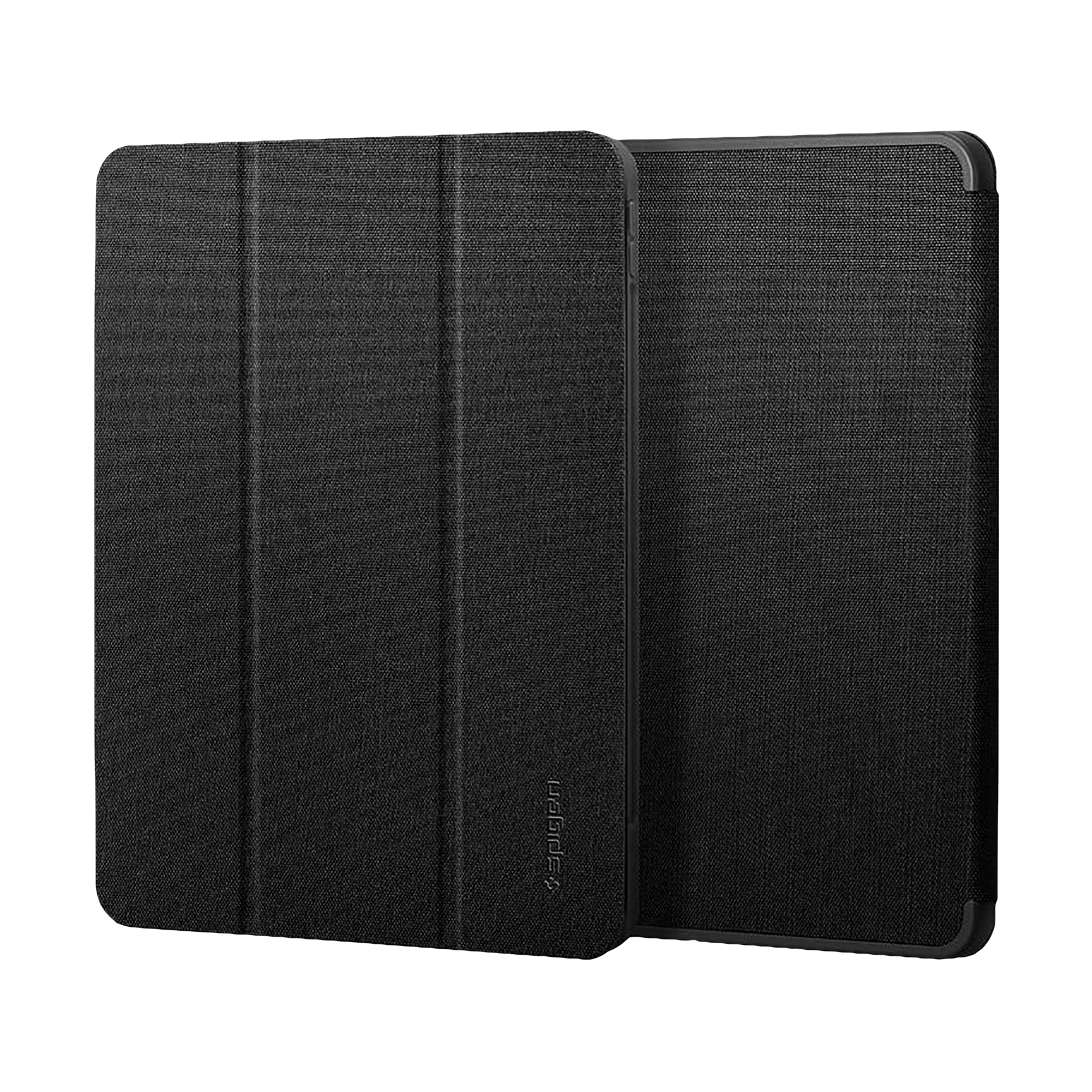 spigen Urban Fit Nylon Flip Cover for Apple iPad Pro 11 Inch (Pencil Holder, Black)_1