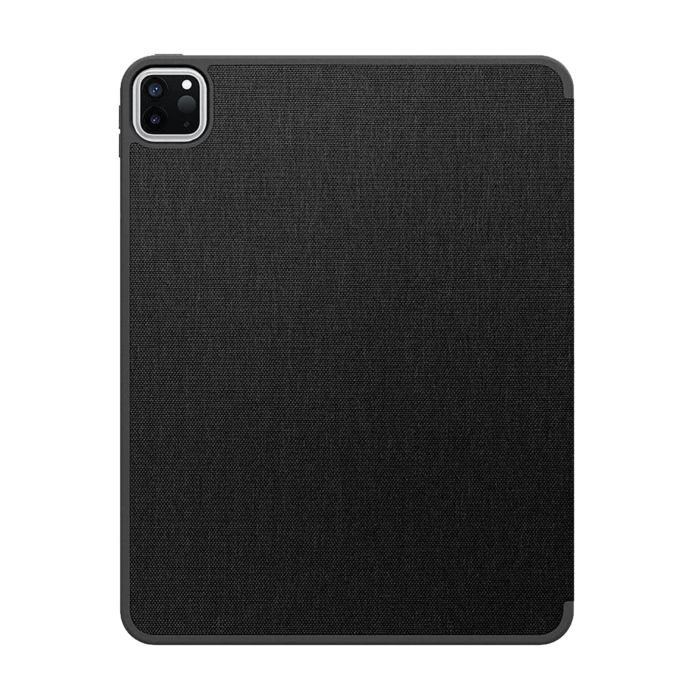 spigen Urban Fit Nylon Flip Cover for Apple iPad Pro 11 Inch (Pencil Holder, Black)_3