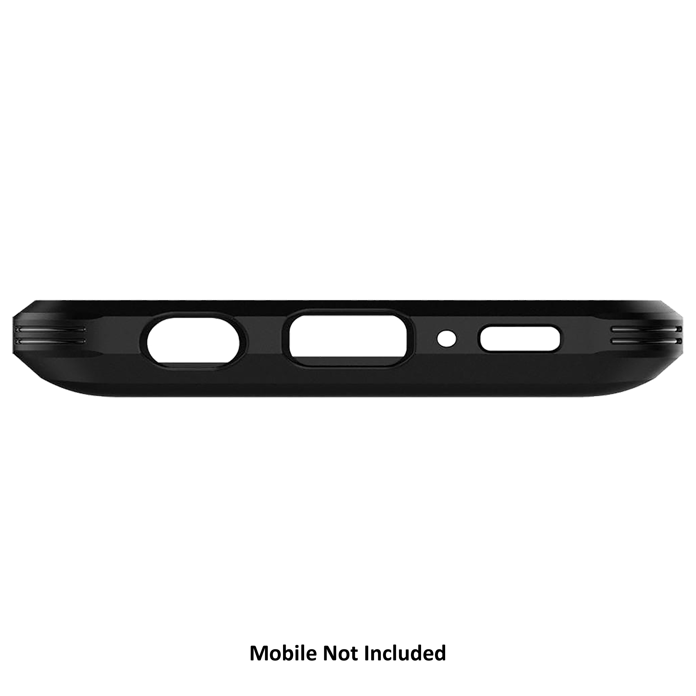 spigen Tough Armor TPU & Polycarbonate Back Case with Stand for SAMSUNG Galaxy A21s (Wireless Charging Compatible, Metal Slate)_11