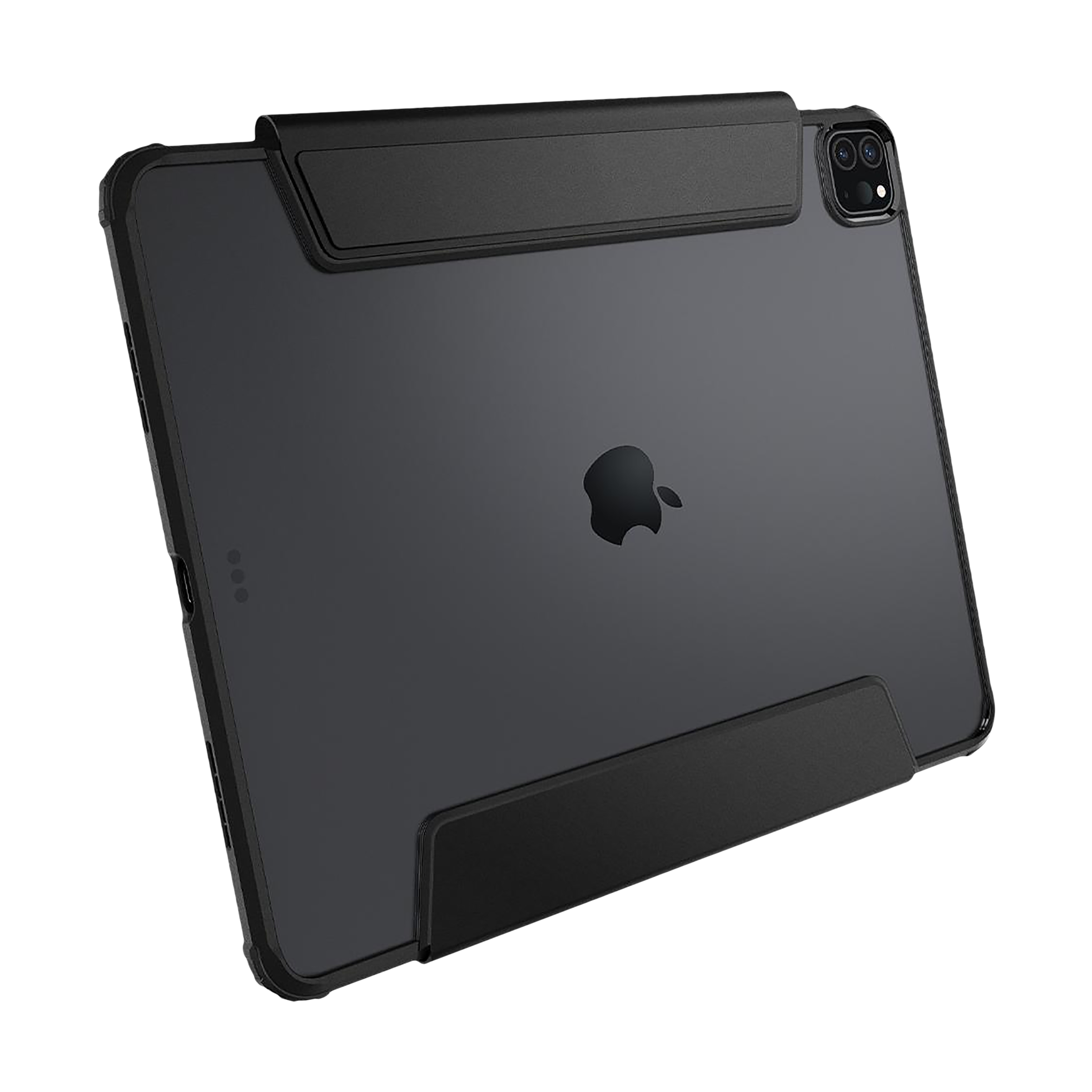 spigen Ultra Hybrid Pro Polycarbonate & TPU Back Case with Stand for Apple iPad Pro 11 inch M4 (2024)/12.9 Inch (Air Cushion Technology, Black)_17