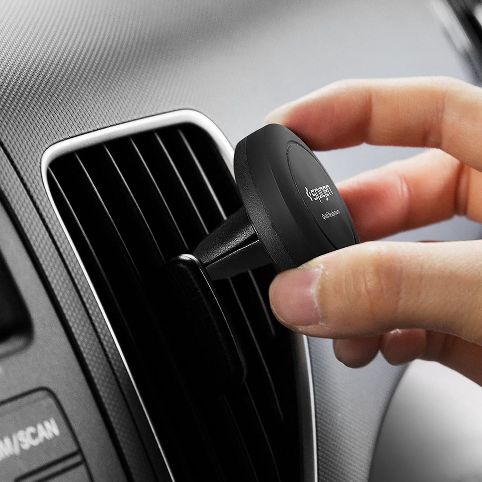 spigen Dashboard Mobile Holder (Magnetic Holder, SGP11583, Black)_18