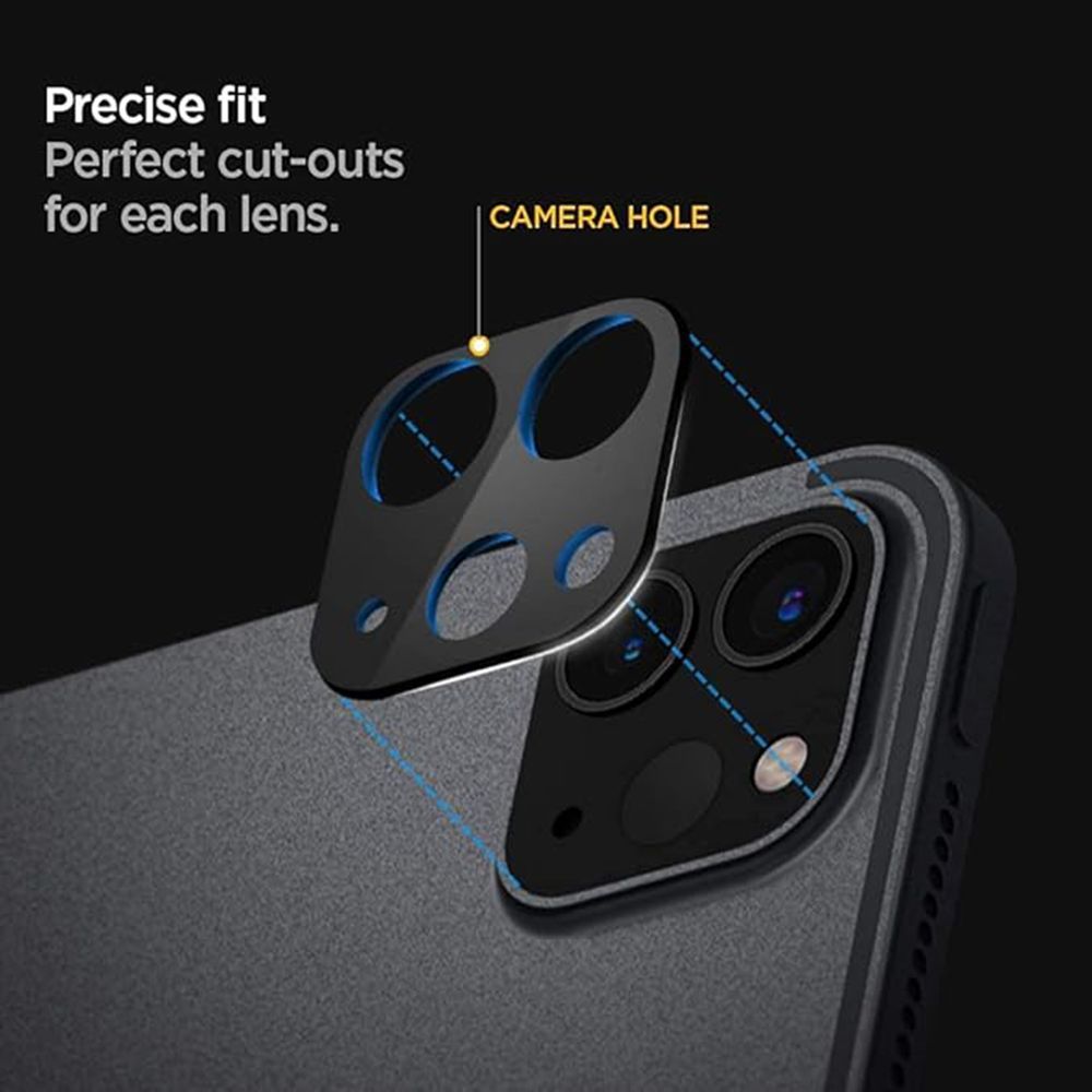 spigen Camera Lens Protector For iPad Pro 11/12 (Extra Scratch Protection, AGL01110, Black)_9
