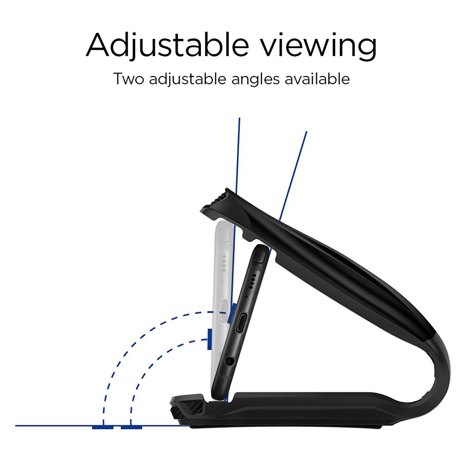 spigen Dashboard Mobile Holder (2 Viewing Angles, 000CG21772, Black)_16