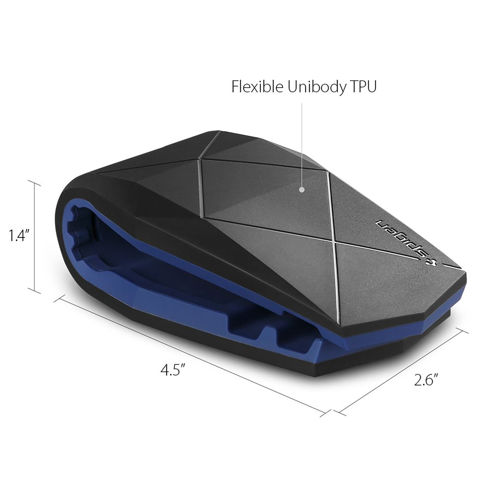 spigen Dashboard Mobile Holder (2 Viewing Angles, SGP11359, Black)_8