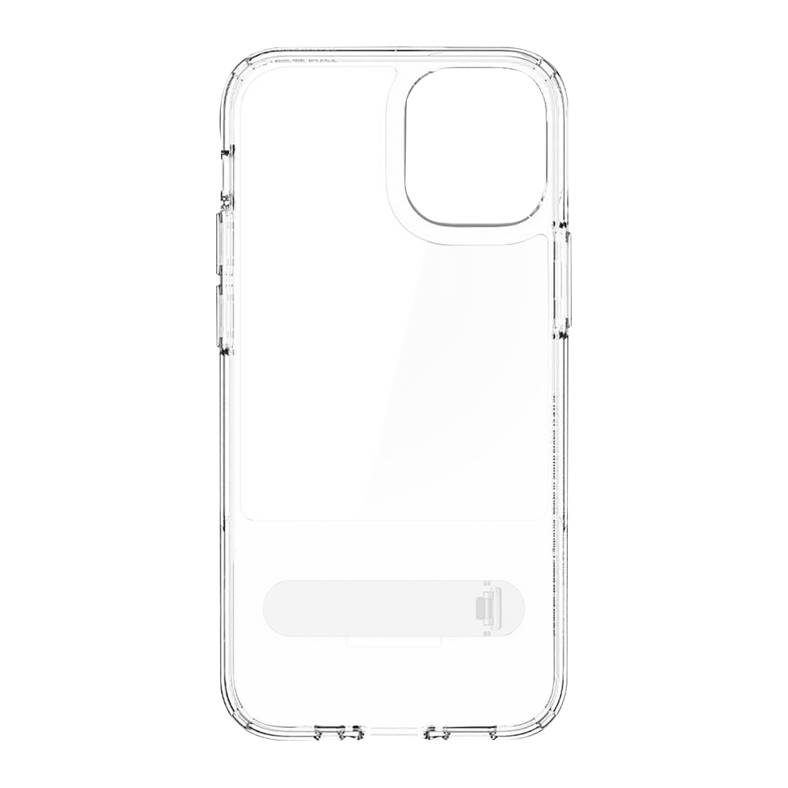 spigen Slim Armor Essential S TPU & PC Back Case For iPhone 12 Mini (Air Cushion Technology, ACS01553, Crystal Clear)_6