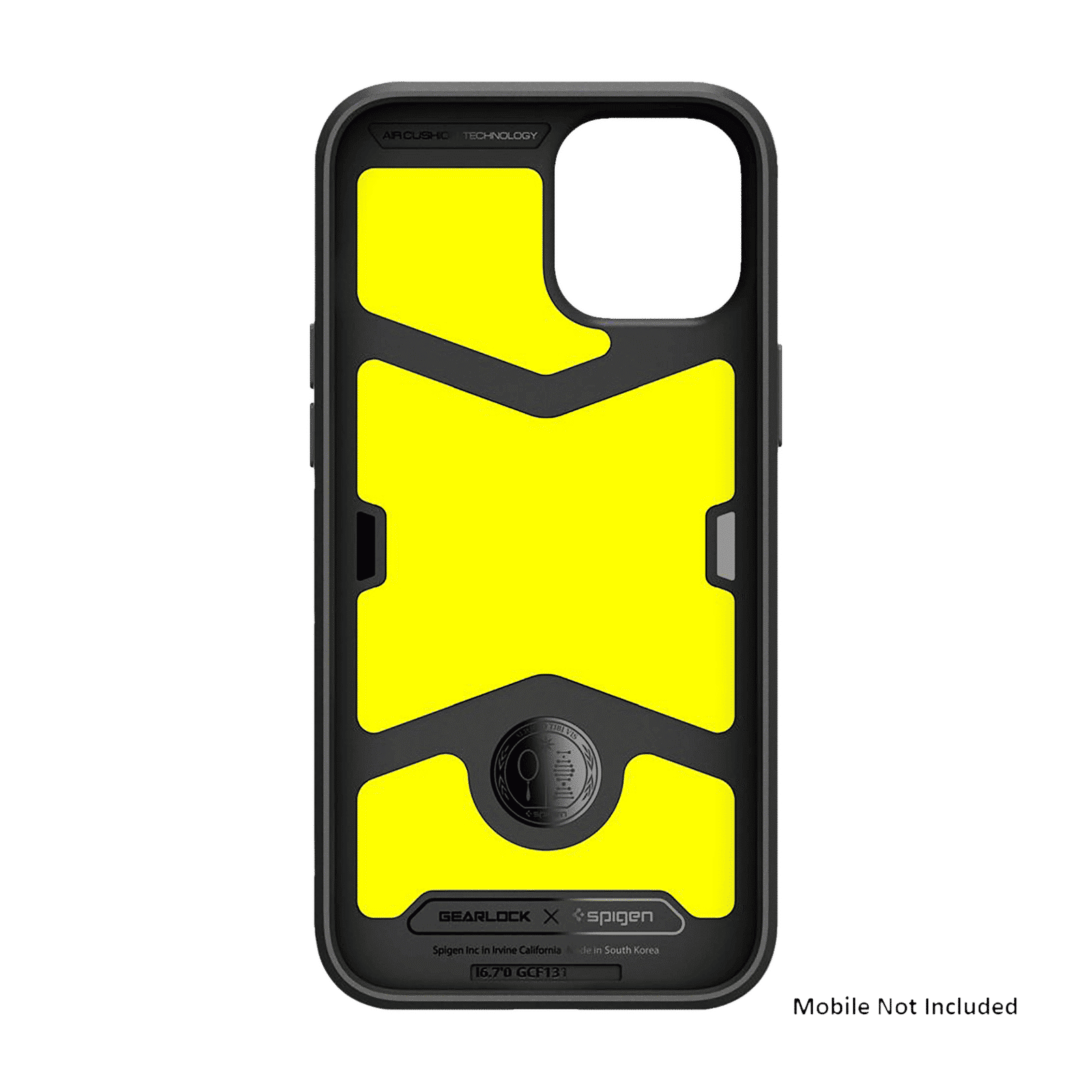 spigen Gearlock TPU & Polycarbonate Bike Mount Case for Apple iPhone 12 Pro Max (Air Cushion Technology, Black)_4