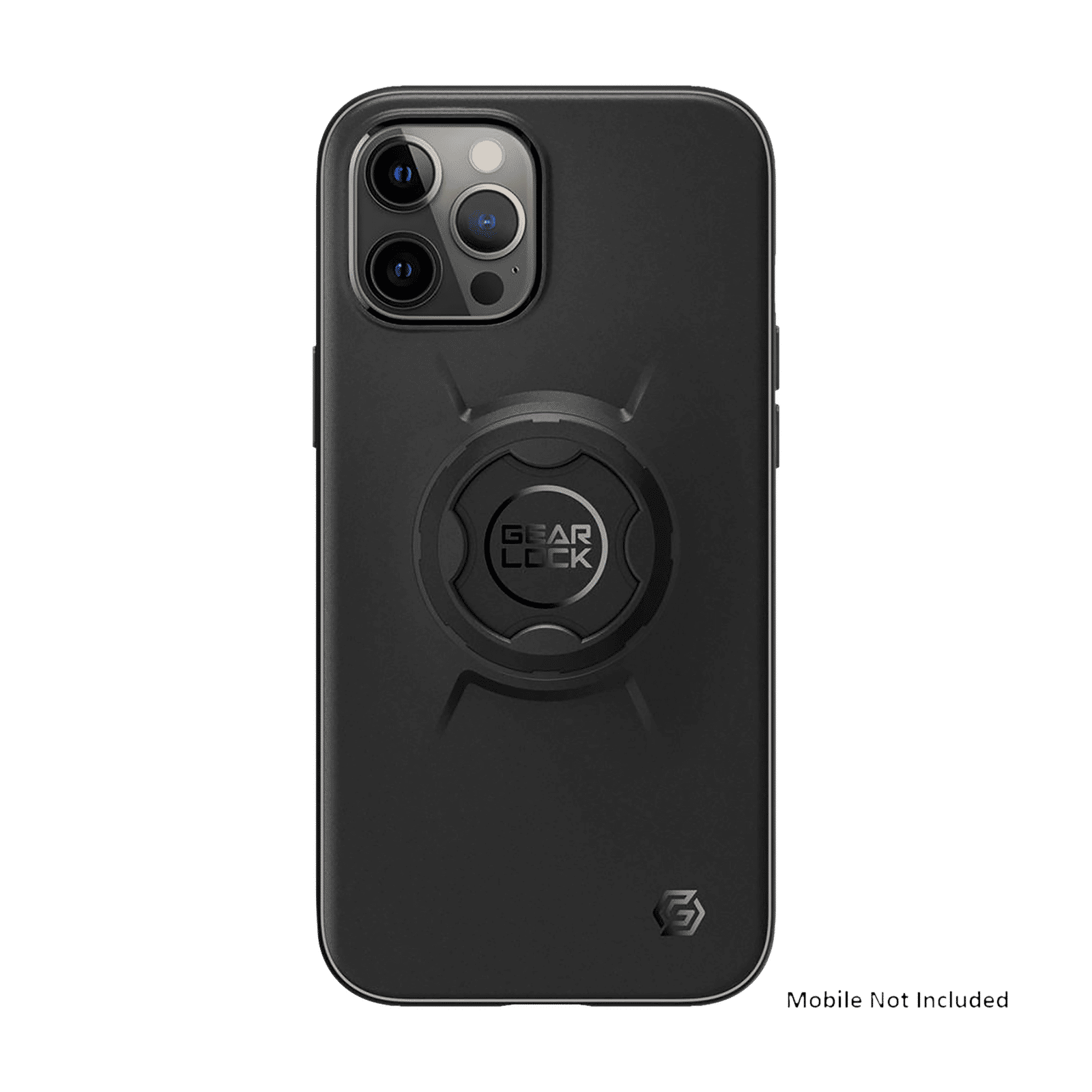 spigen Gearlock TPU & Polycarbonate Bike Mount Case for Apple iPhone 12 Pro Max (Air Cushion Technology, Black)_8