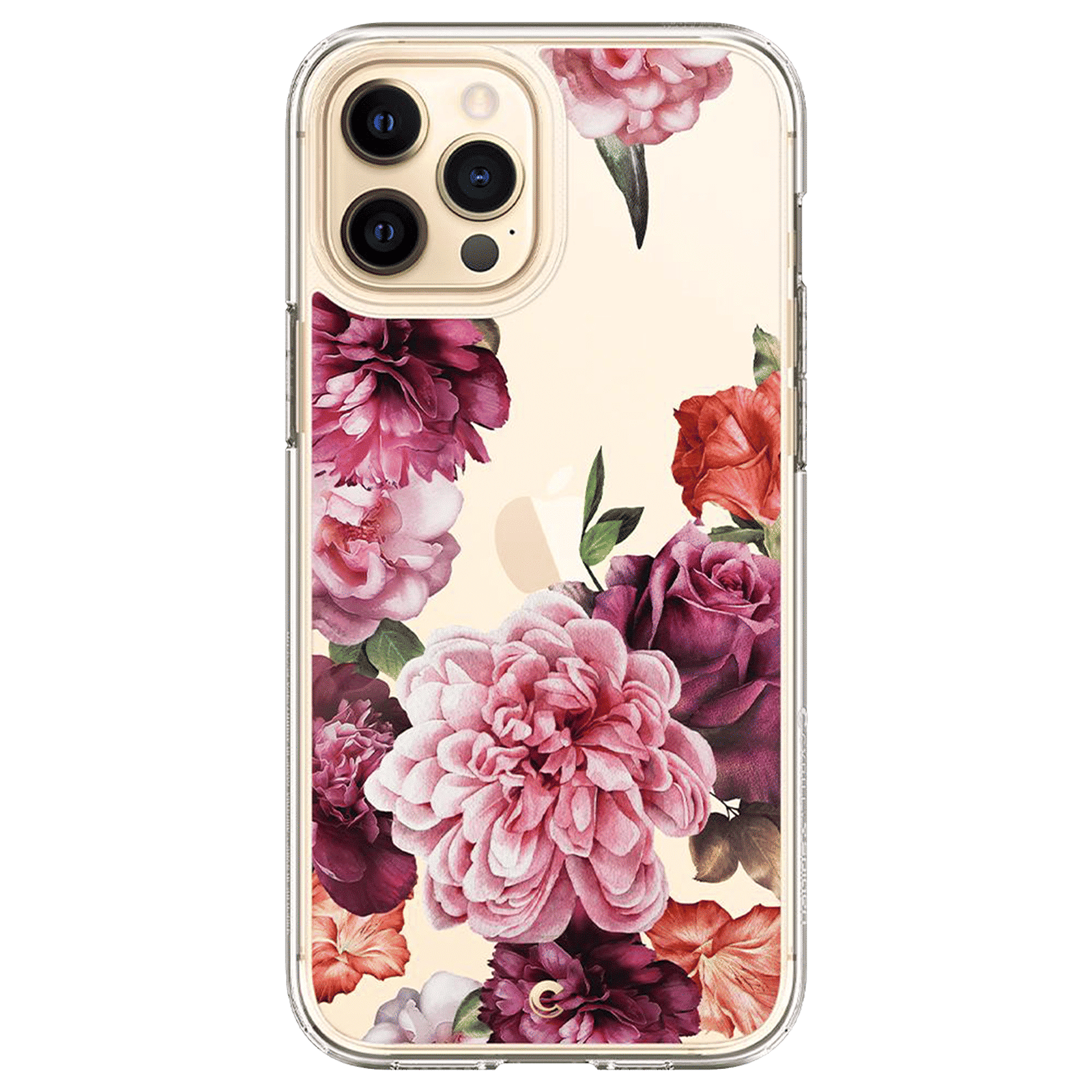 spigen Cyrill TPU Back Cover for Apple iPhone 12 Pro Max (Camera Bumper, Rose Floral)_8