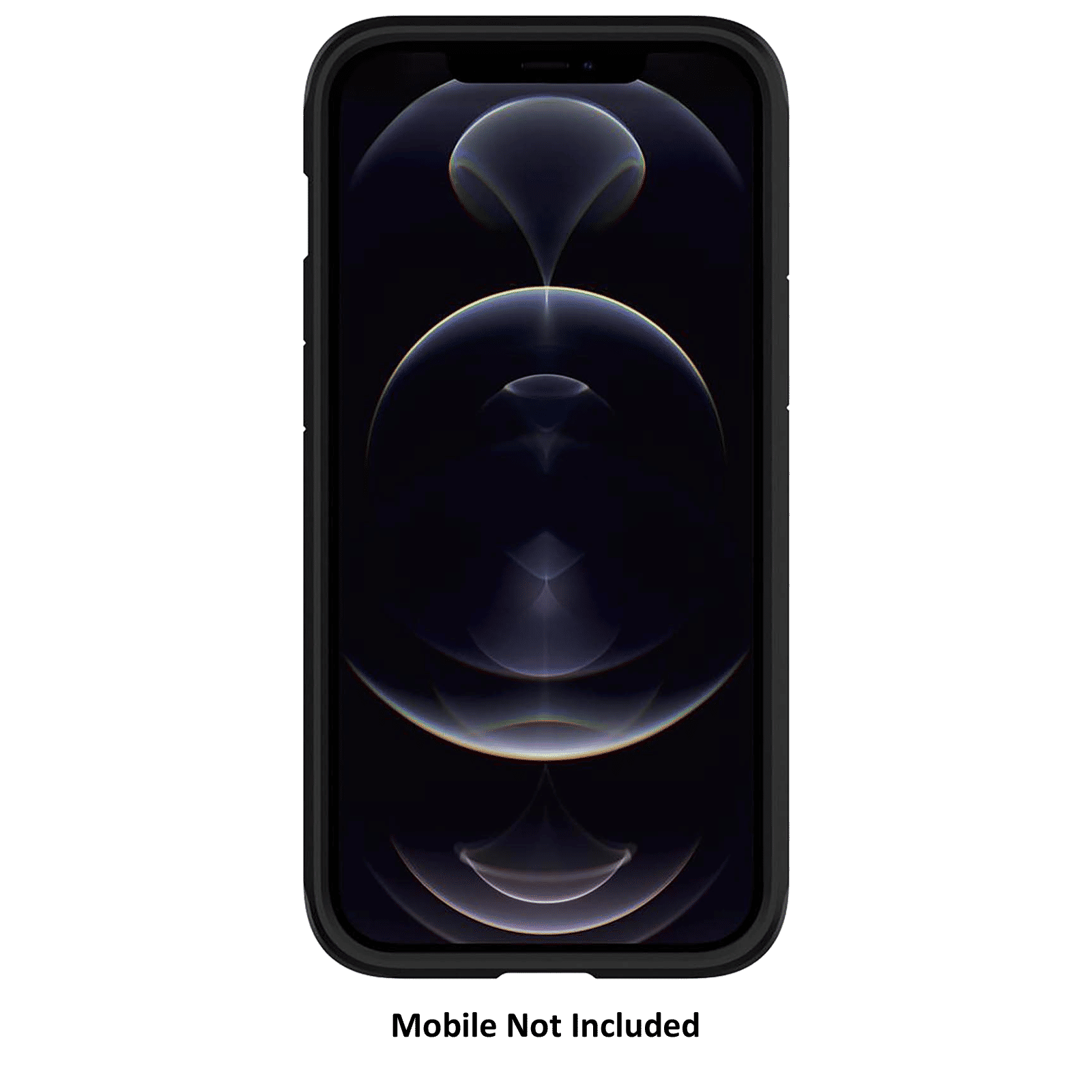 spigen Tough Armor TPU & Polycarbonate Back Case with Stand for Apple iPhone 12 Pro Max (Wireless Charging Compatible, Black)_16