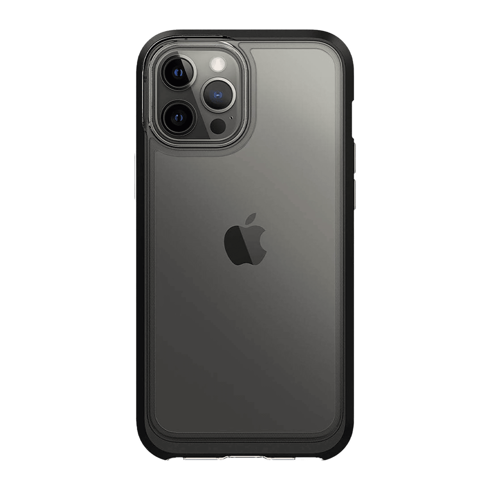 spigen Neo Hybrid Crystal TPU & PC Back Case For iPhone 12 Pro Max (Hybrid Structure, ACS01622, Black) spigen Neo Hybrid Crystal TPU & PC Back Case For iPhone 12 Pro Max (Hybrid Structure, ACS01622, Black)_3