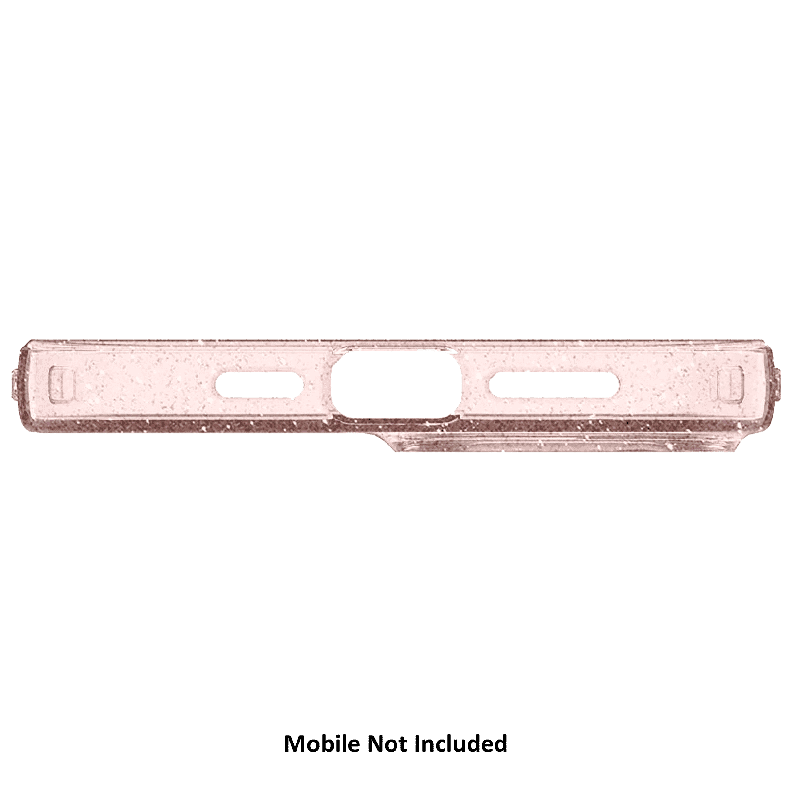 spigen Liquid Crystal Glitter TPU Back Cover for Apple iPhone 12 Pro Max (Wireless Charging Compatible, Rose Quartz)_12