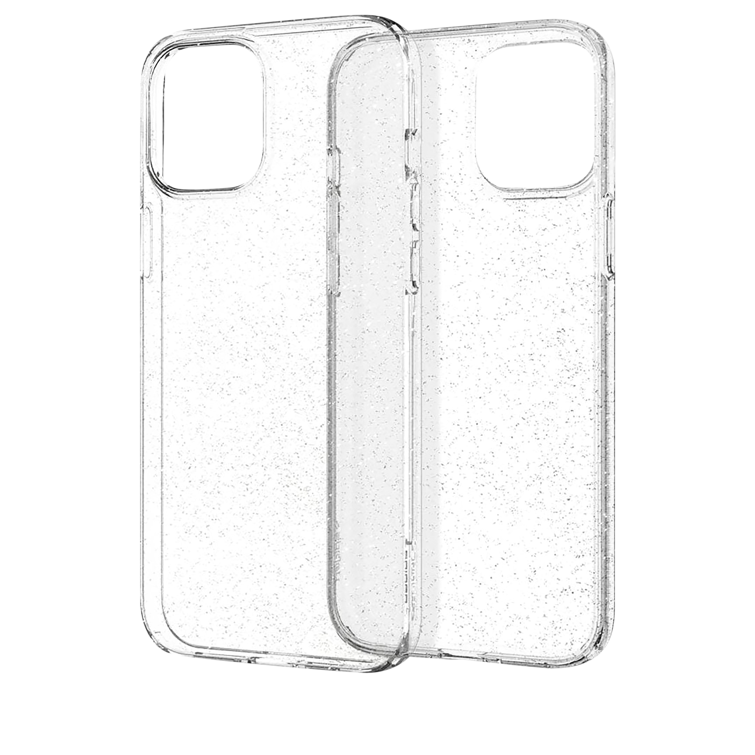 spigen Liquid Crystal Glitter TPU Back Cover for Apple iPhone 12 Pro Max (Wireless Charging Compatible, Crystal Quartz)_13