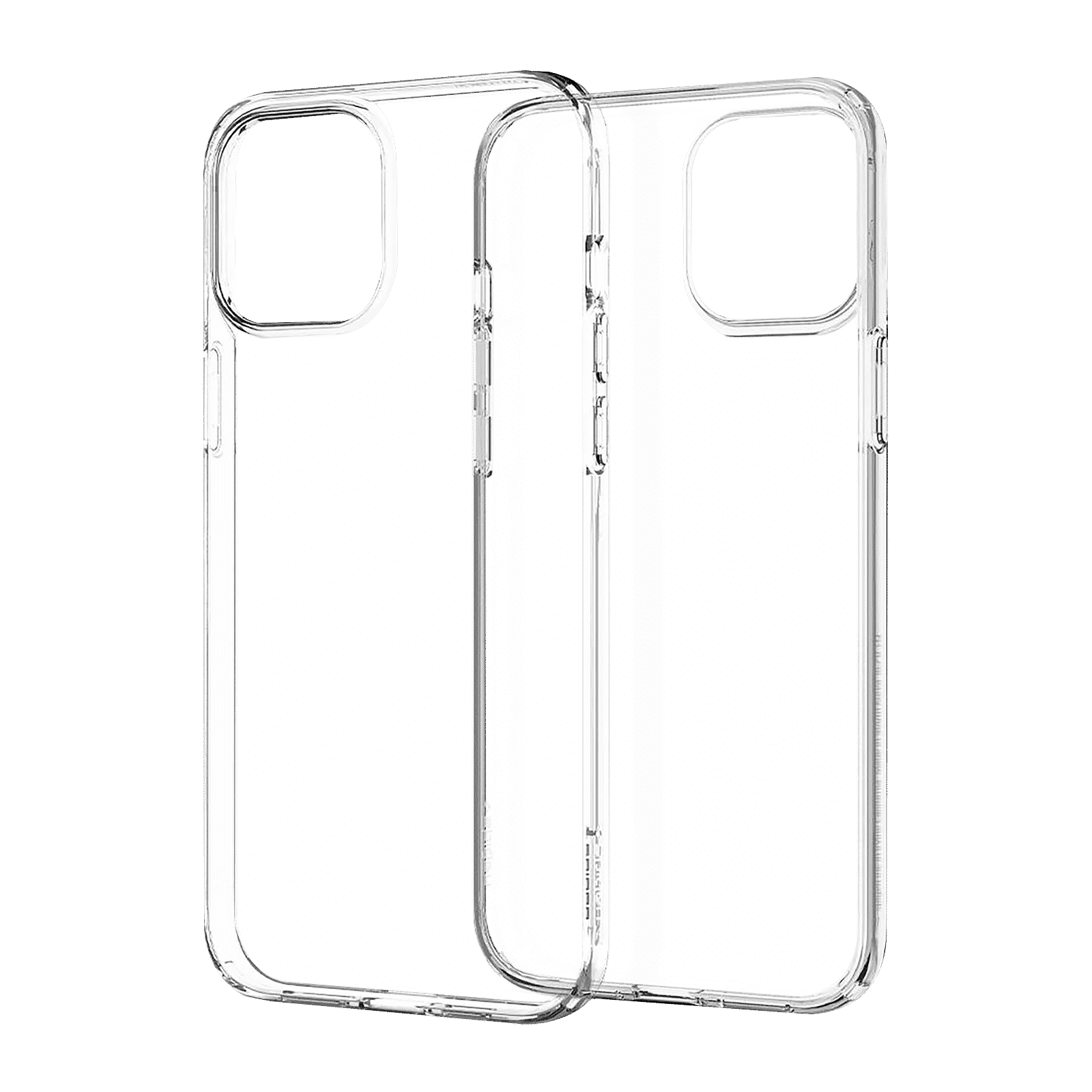spigen Liquid Crystal Soft TPU & Polycarbonate Back Cover for Apple iPhone 12 Pro Max (Wireless Charging Compatible, Crystal Clear)_6