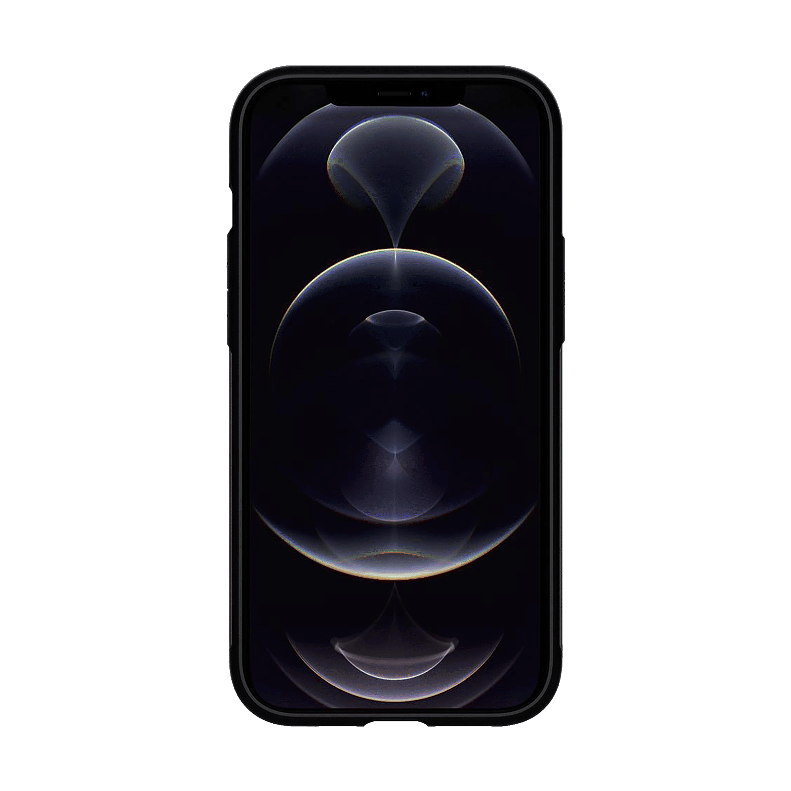 spigen Slim Armor Polycarbonate Thermoplastic Polyurethane Back Case with Stand for Apple iPhone 12 Pro Max (Air Cushion Technology, ACS01480, Gun Metal)_15