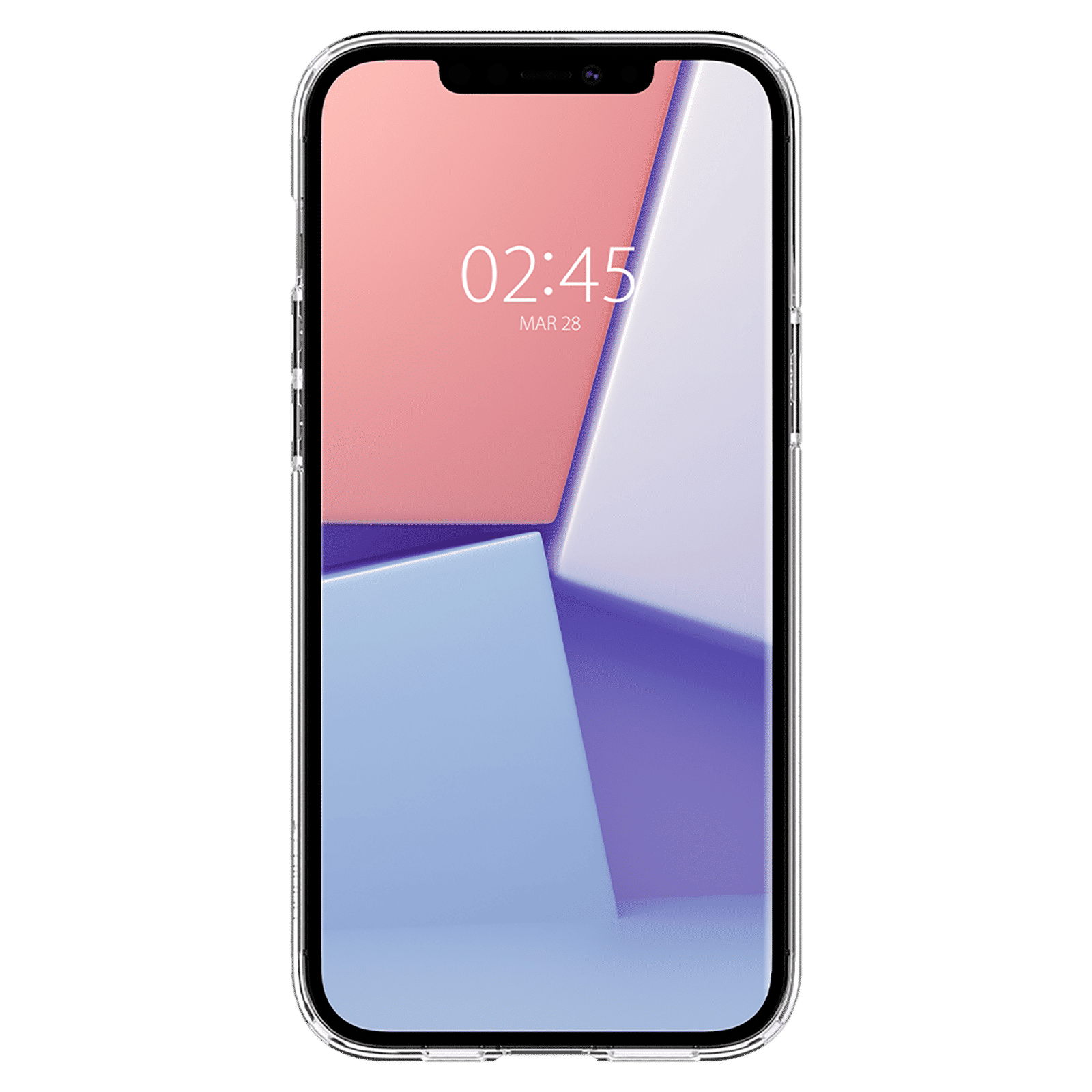 spigen Crystal Hybrid TPU & Polycarbonate Back Cover for Apple iPhone 12 Pro Max (Mil Grade Protection, Clear)_14