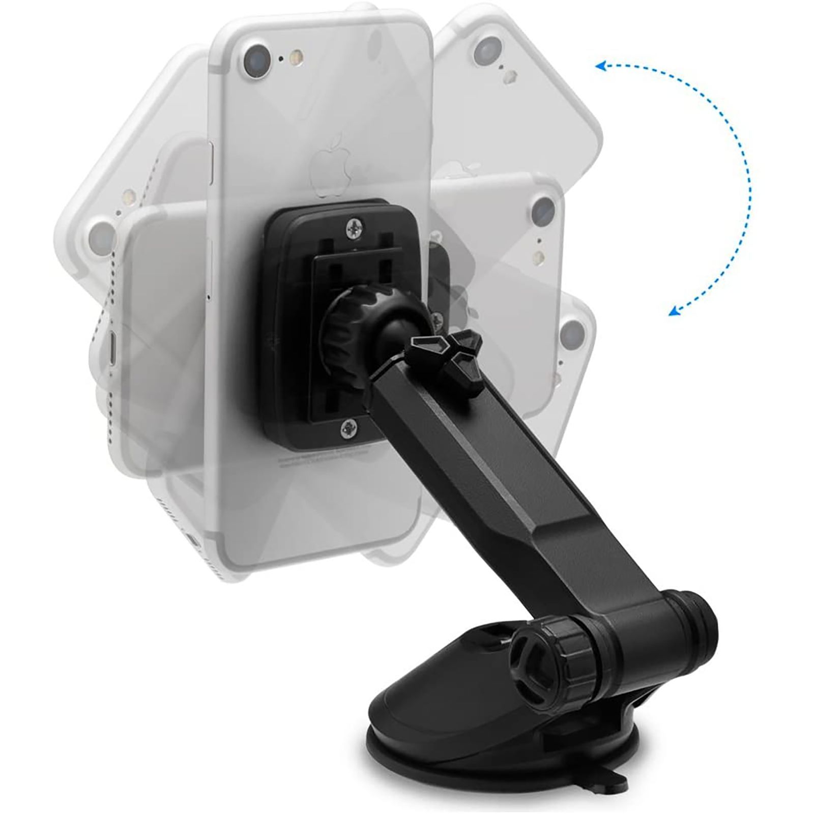 Spigen Car Mount Holder for Mobile (Neodymium Magnet, Black)_9