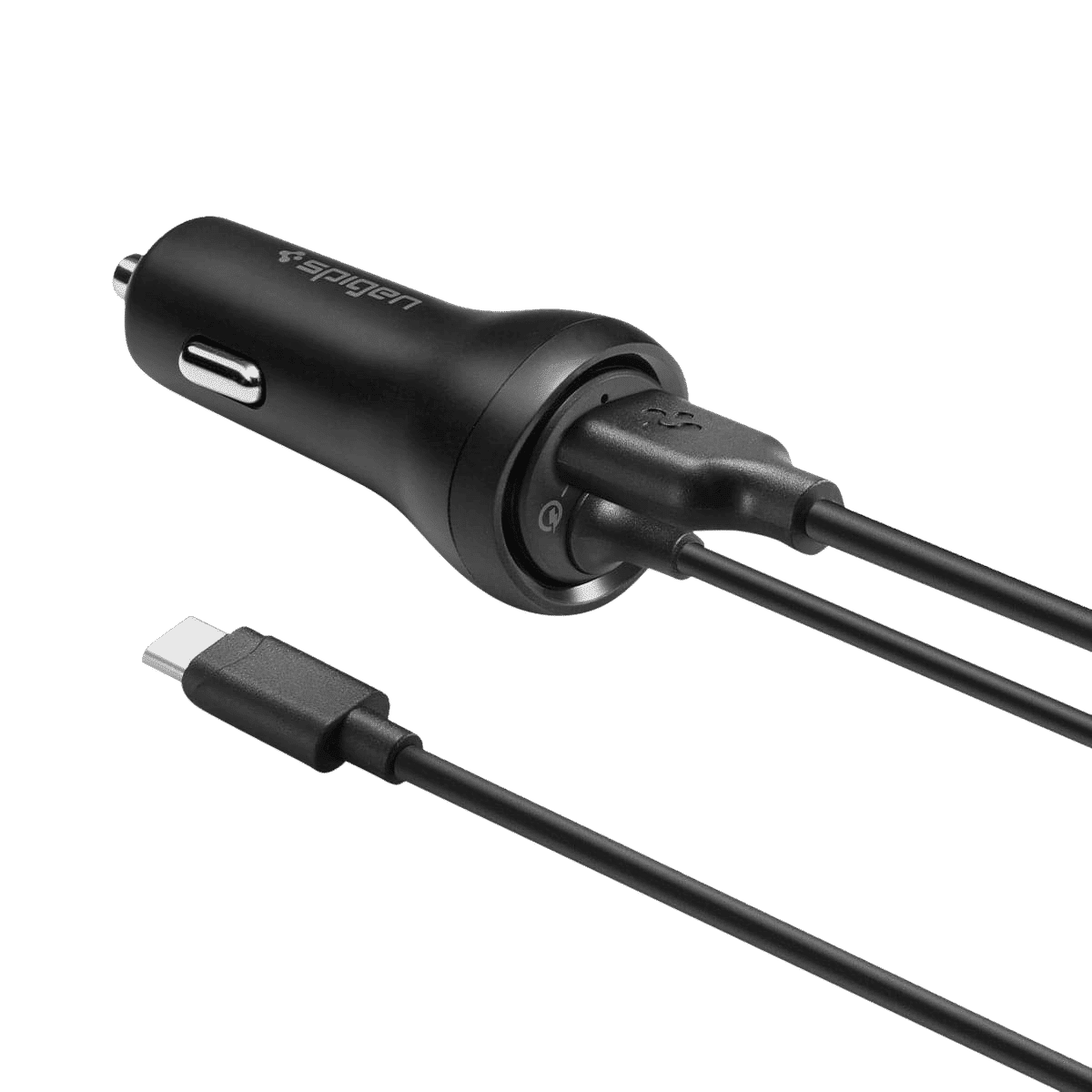 spigen 36 Watts 2 USB Ports Car Charging Adapter (Ip Technology, 000CP25596, Black) spigen 36 Watts 2 USB Ports Car Charging Adapter (Ip Technology, 000CP25596, Black)_13