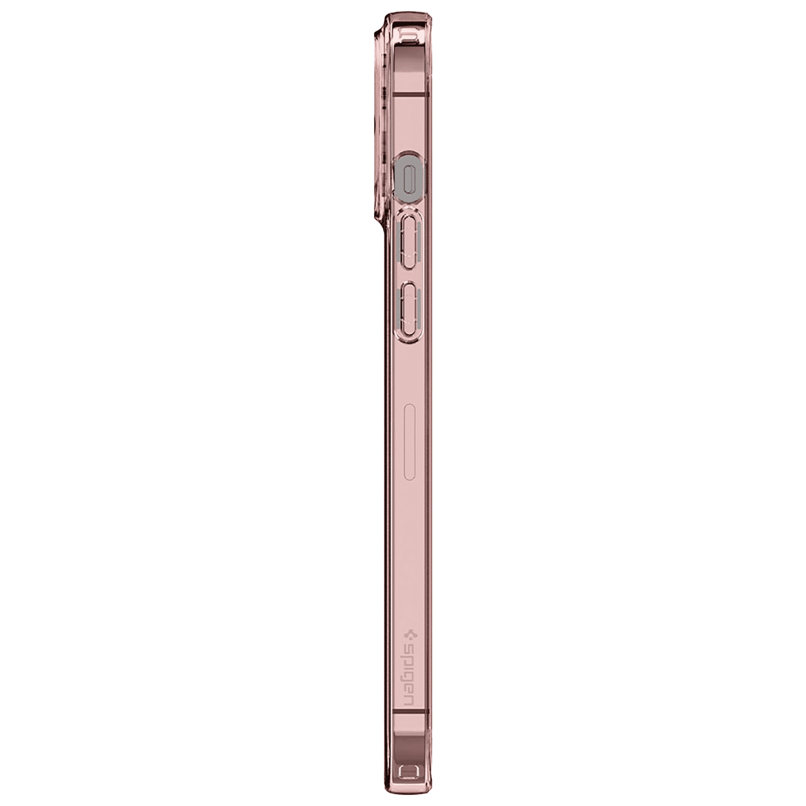spigen Crystal Flex Back Cover for Apple iPhone 12, 12 Pro (Wireless Charging Compatible, Rose Crystal)_3