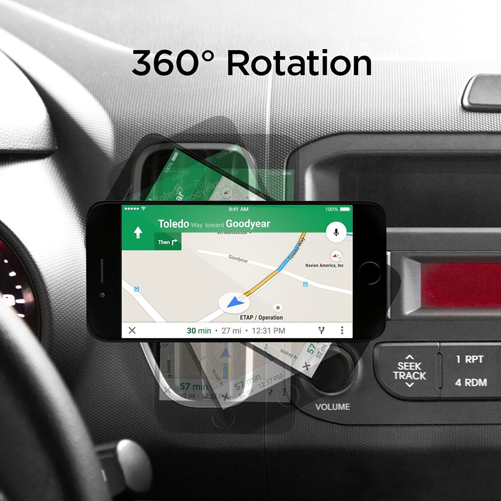 spigen Dashboard Mobile Holder (Protective Film, 000CG20879, Black) spigen Dashboard Mobile Holder (Protective Film, 000CG20879, Black)_6