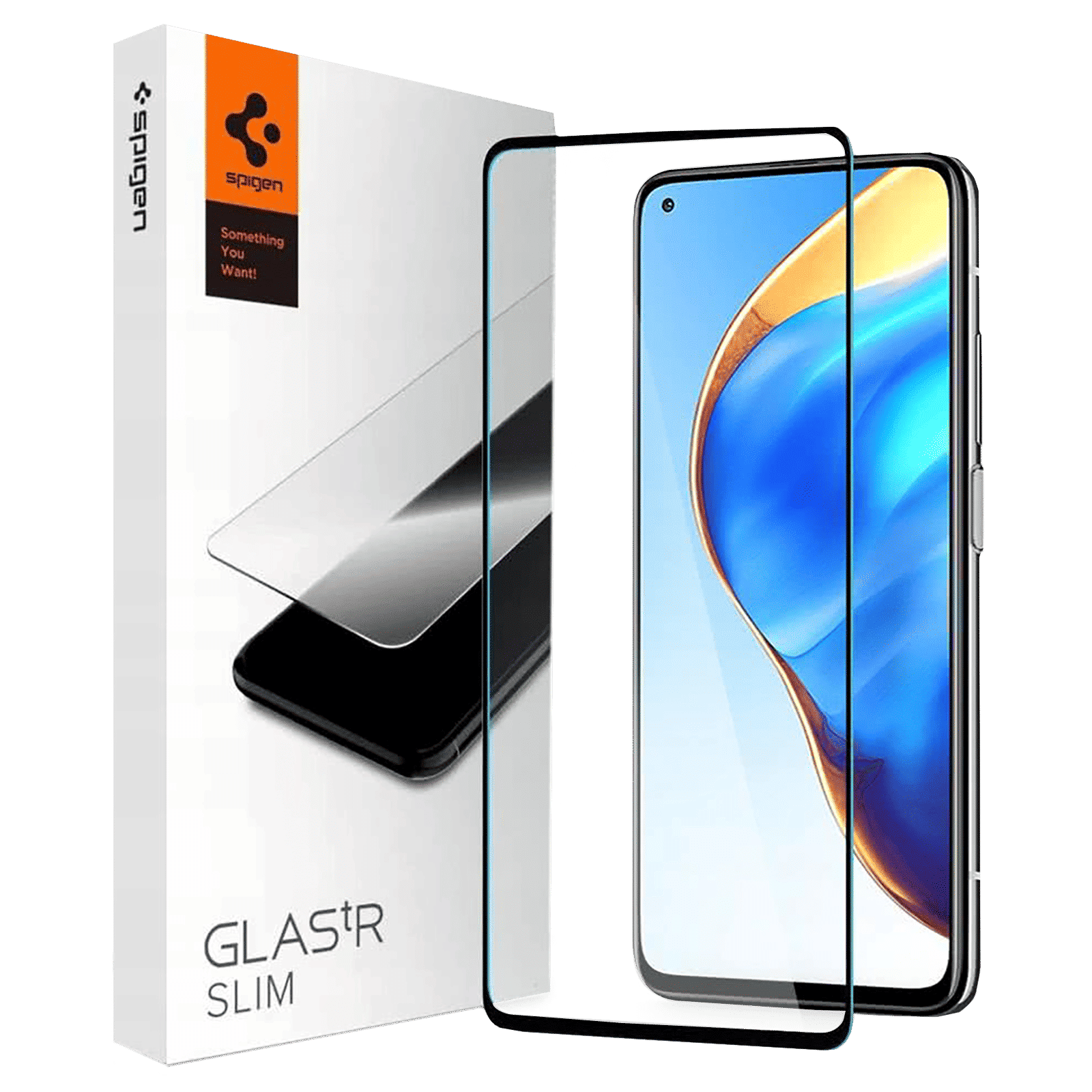 spigen GLAStR Slim Tempered Glass for Mi 10T Pro, 10T, 10T Lite (Oleophobic Coating)_1