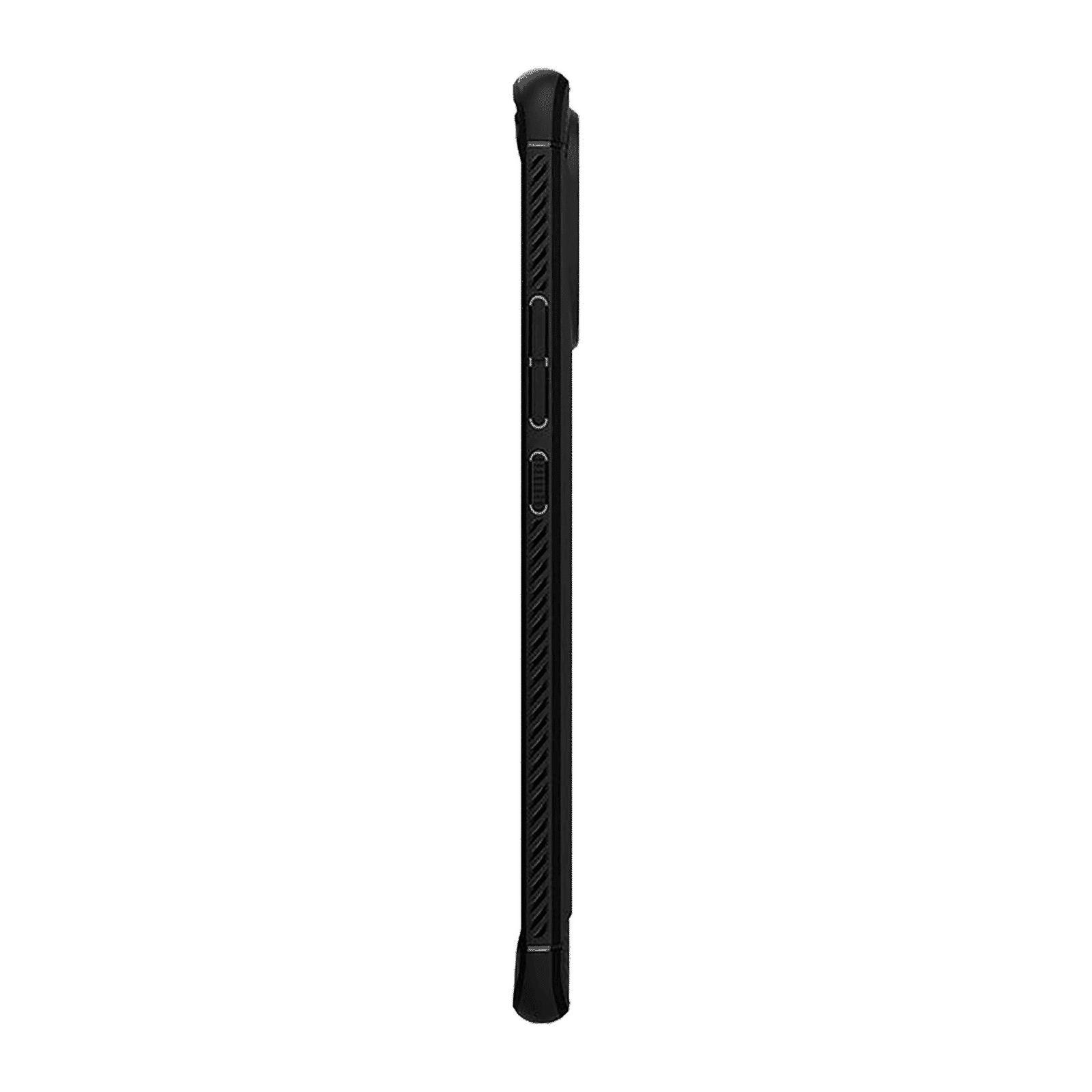 spigen Rugged Armor TPU Back Cover for Xiaomi Mi 11 (Air Cushion Technology, Matte Black)_3