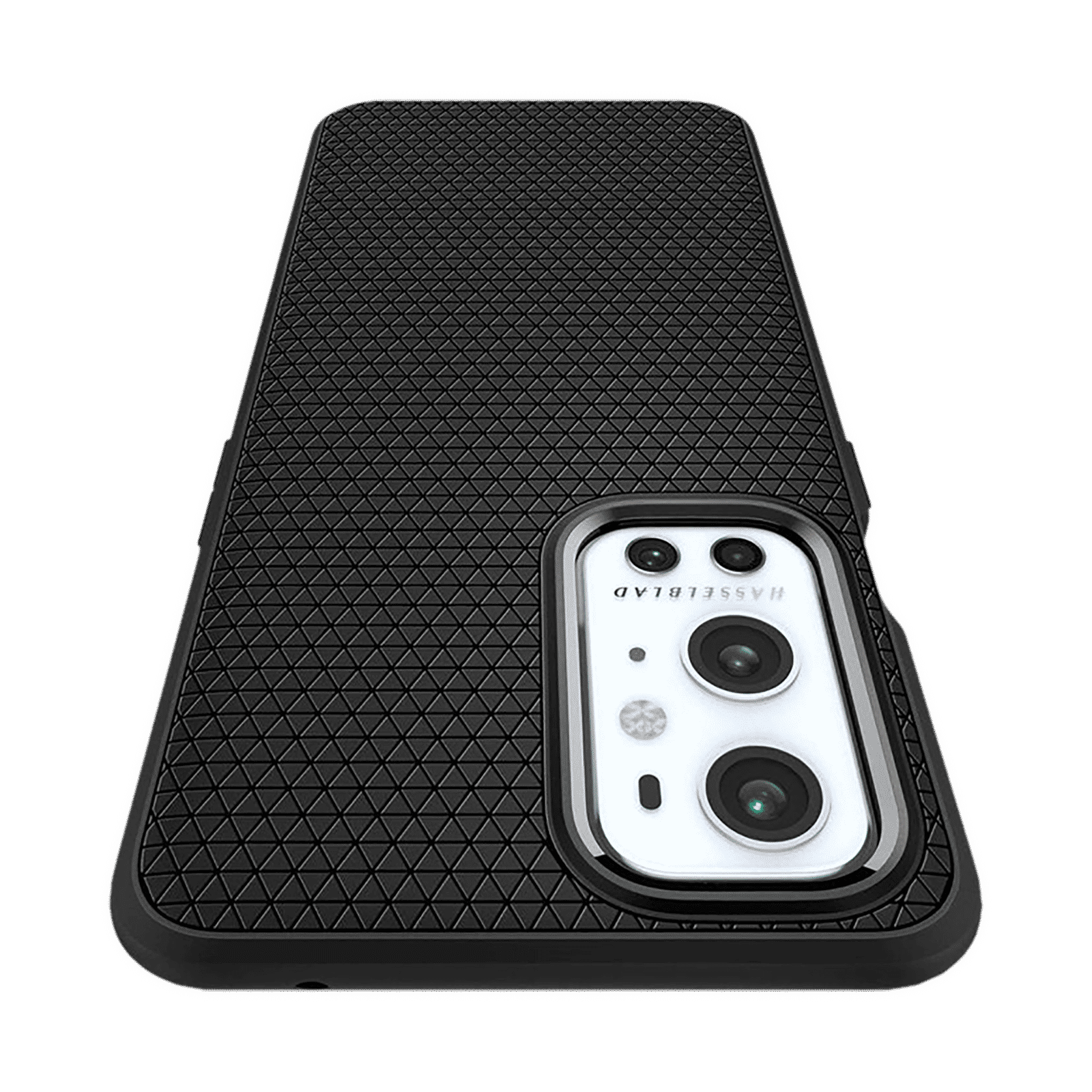 spigen Liquid Air TPU Back Cover for OnePlus 9 Pro 5G (Air Cushion Technology, Matte Black)_9