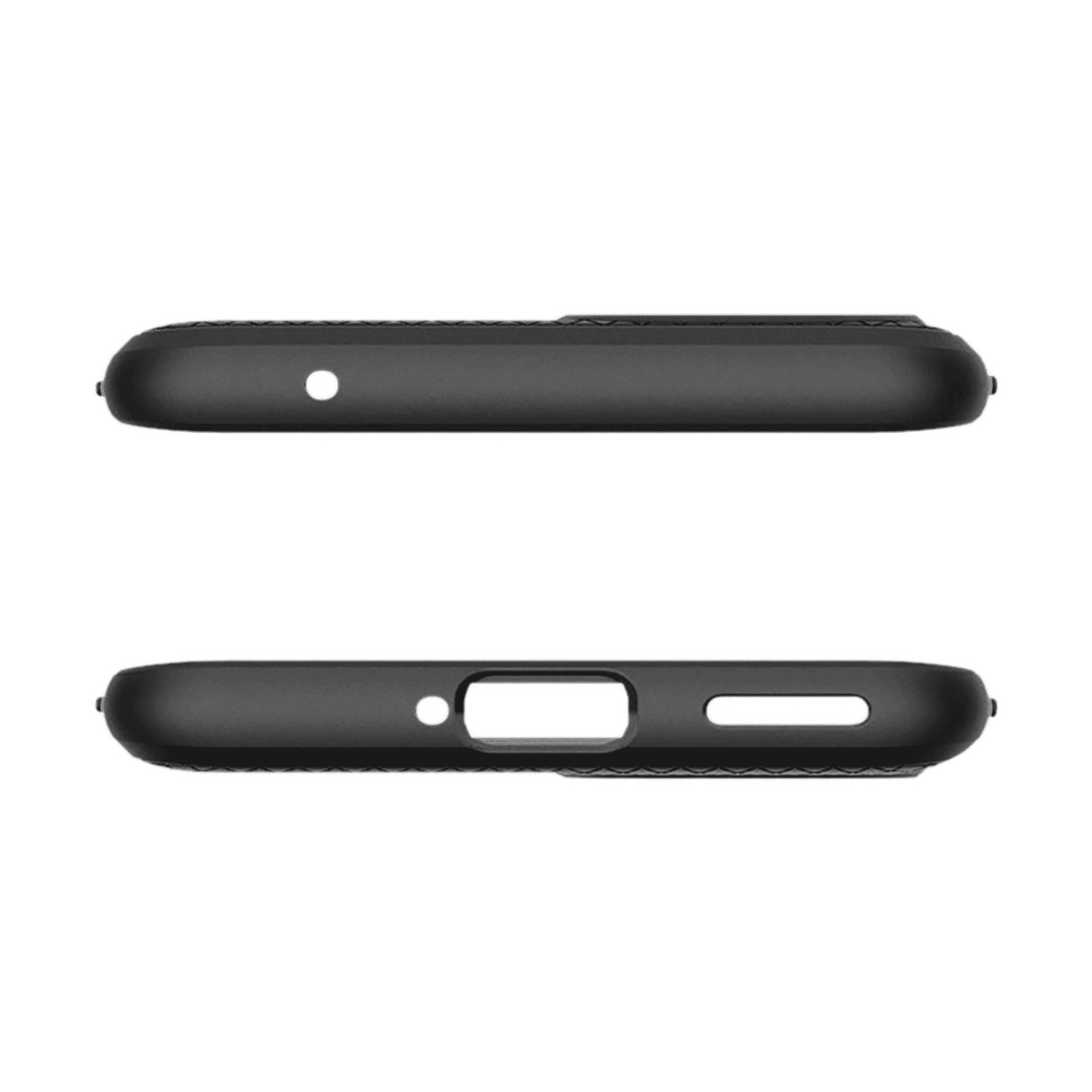 spigen Liquid Air TPU Back Cover for OnePlus 9 Pro 5G (Air Cushion Technology, Matte Black)_7